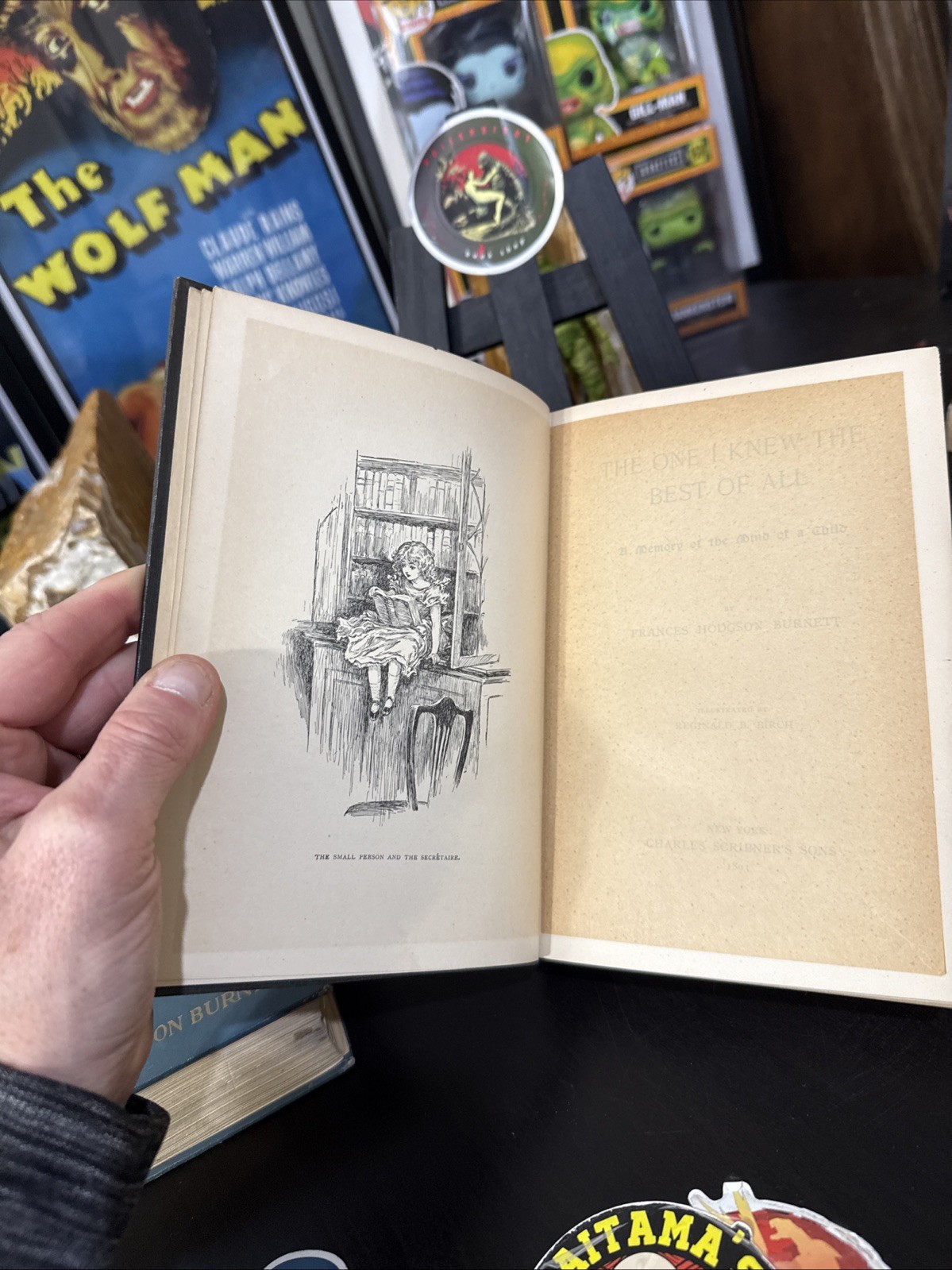 The One I Knew The Best Of All by Frances Hodgson Burnett HC 1893 1st Edition