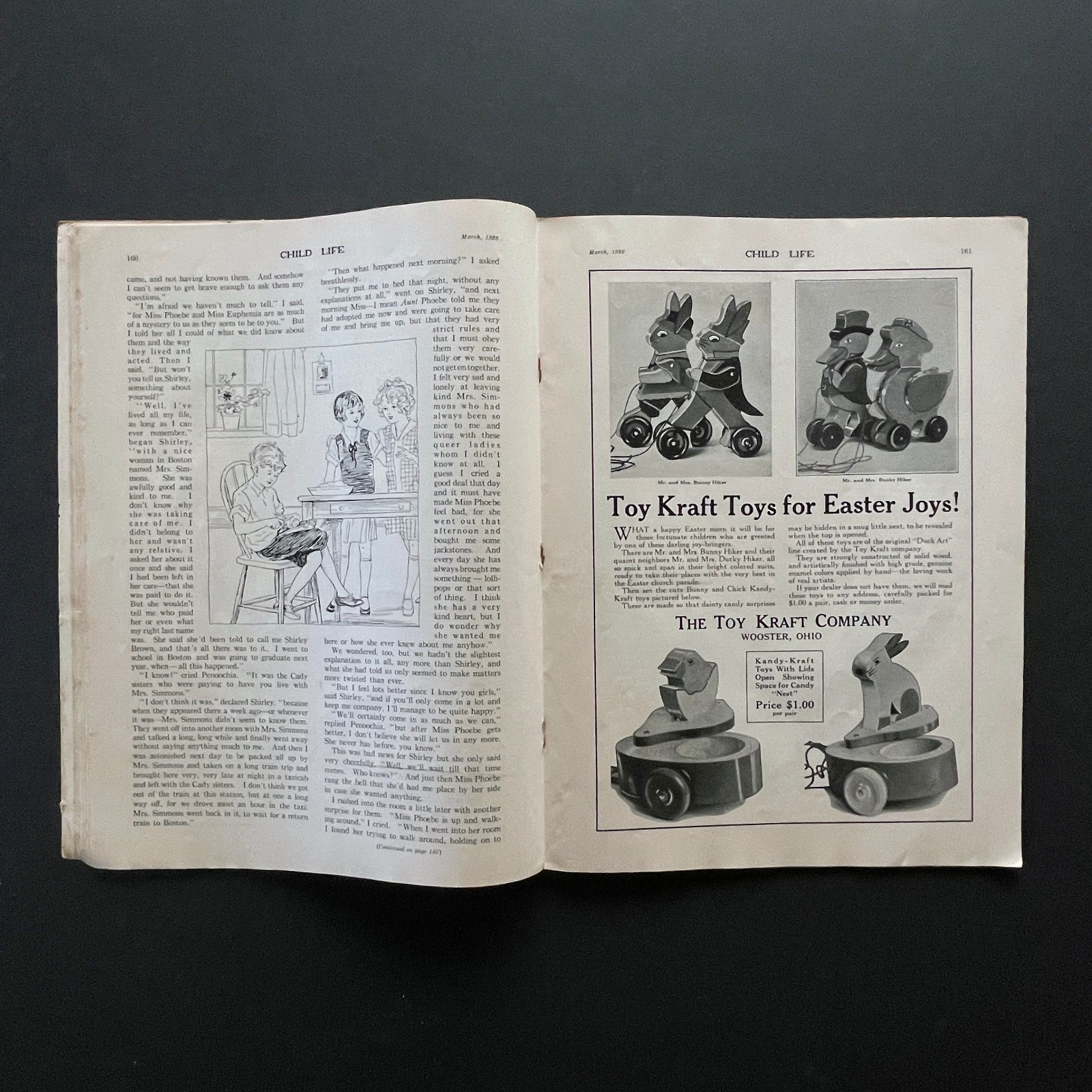 1926 Child Life Magazine • Cover by Hazel Frazee • Stories & Activities For Kids