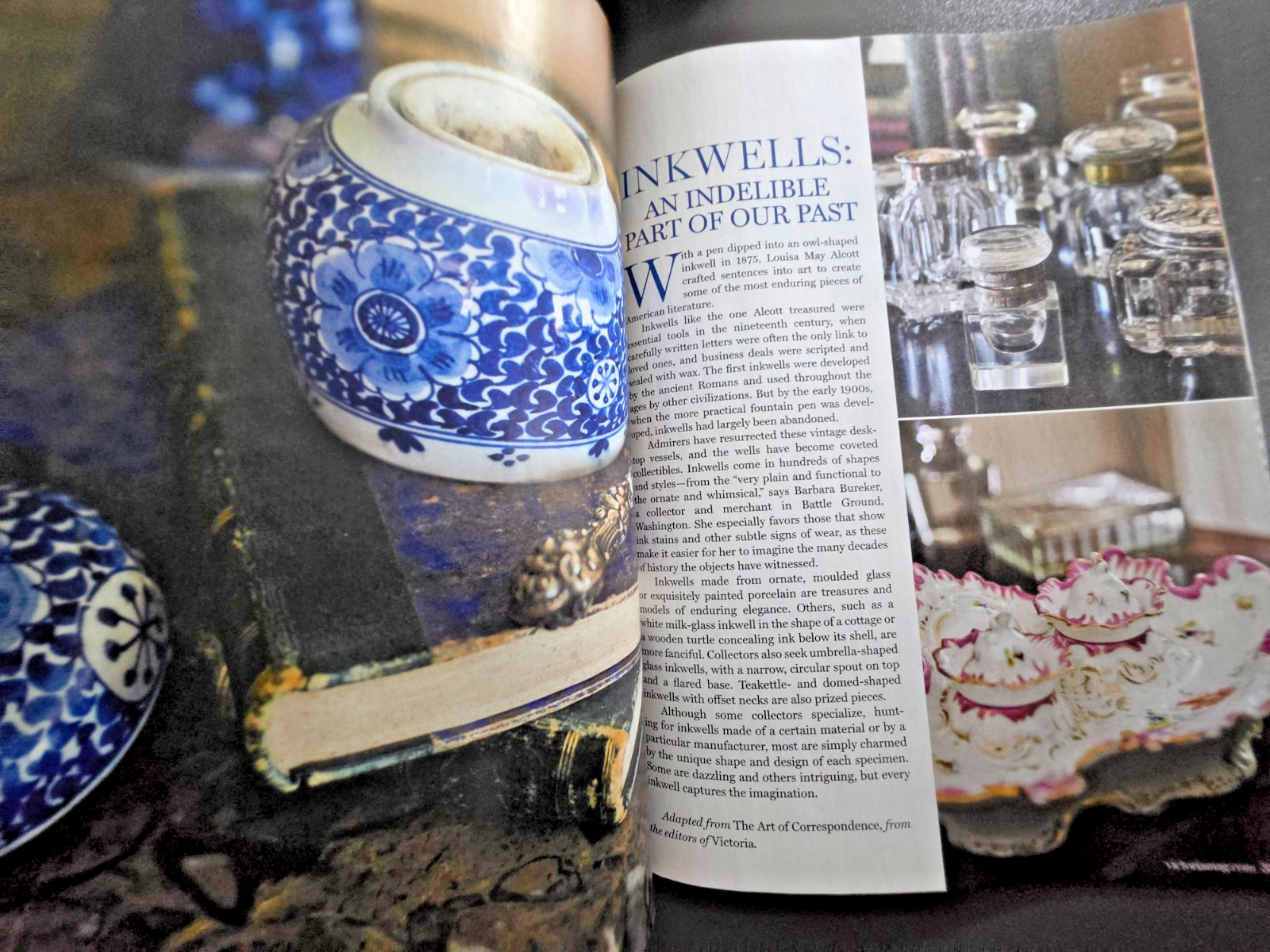 Victoria Classics Blissful Blue & White Magazine – Special Limited Spring Issue