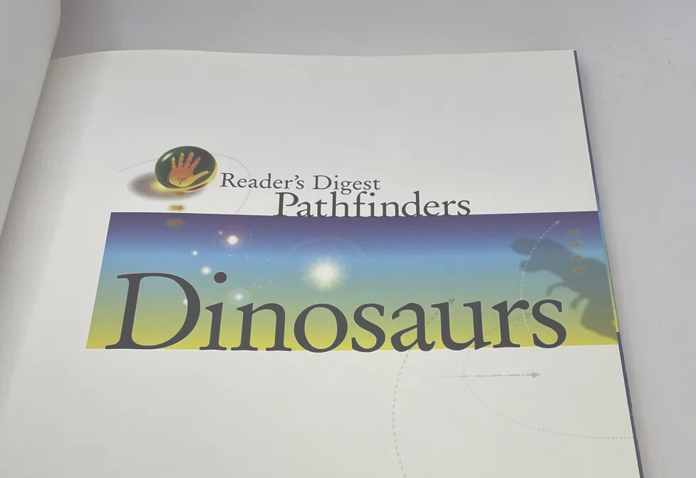 Vintage 1999 Reader’s Digest Pathfinders Dinosaurs By Paul M. A. Willis
