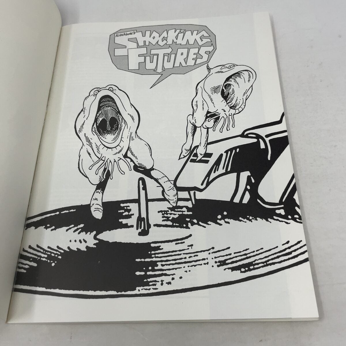 Shocking Futures by Alan Moore PB First Edition Like New 1986