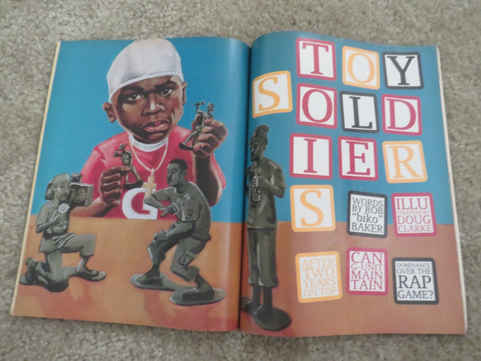 The Source magazine Rap 50 Cent G Unit King T Hot 97 Tru Life Farrakhan Spins