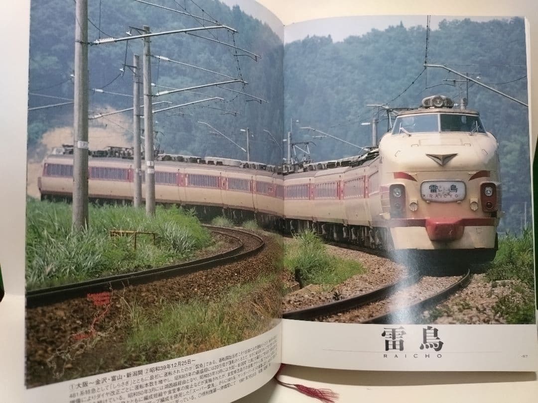 AC/DC 485 Series Limited Express Train Type Model Book 522 Pages Japan