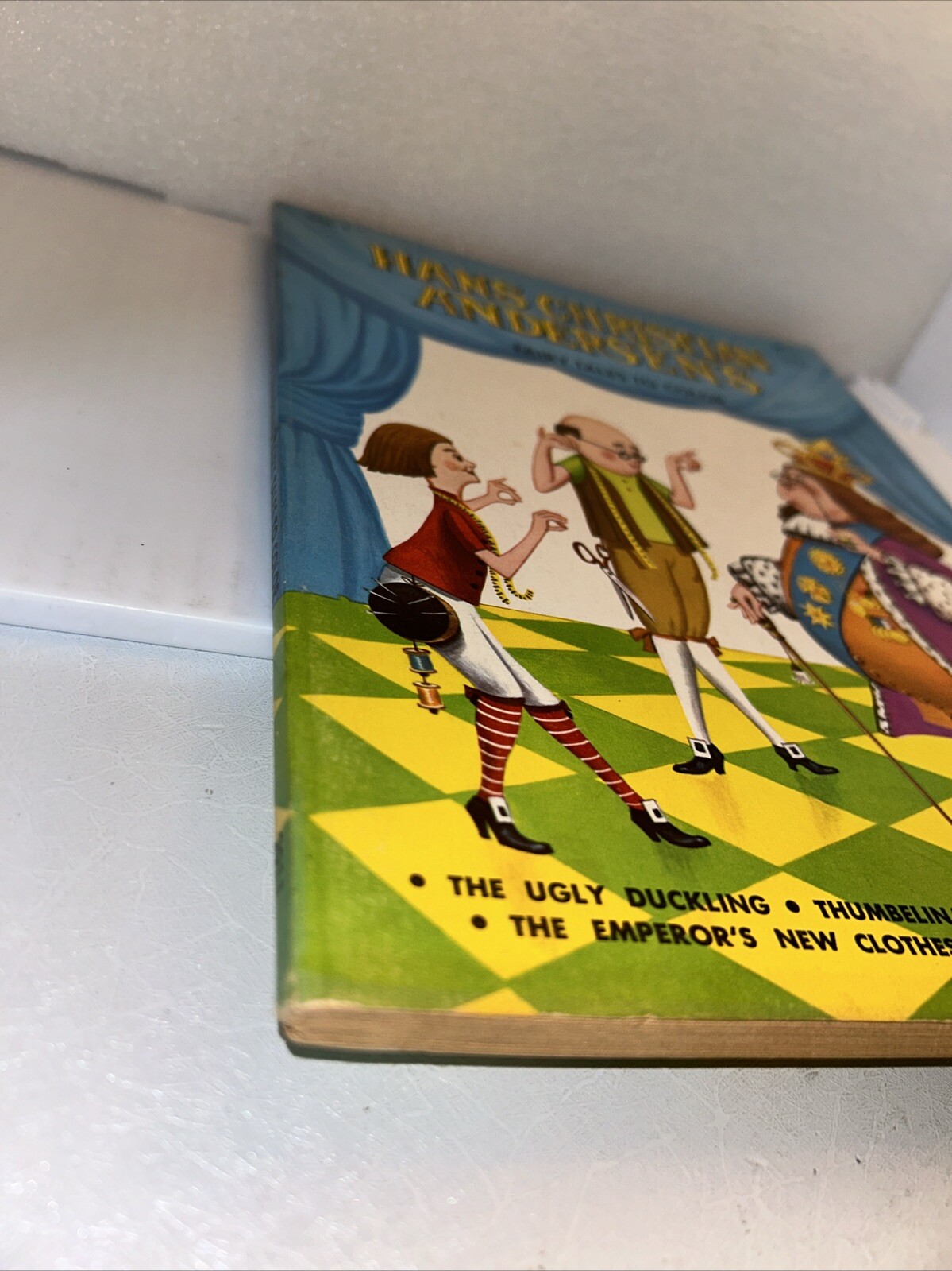HANS CHRISTIAN ANDERSEN’S COLORING BOOK 1962 Waldman Publishing UNUSED 96 Pages