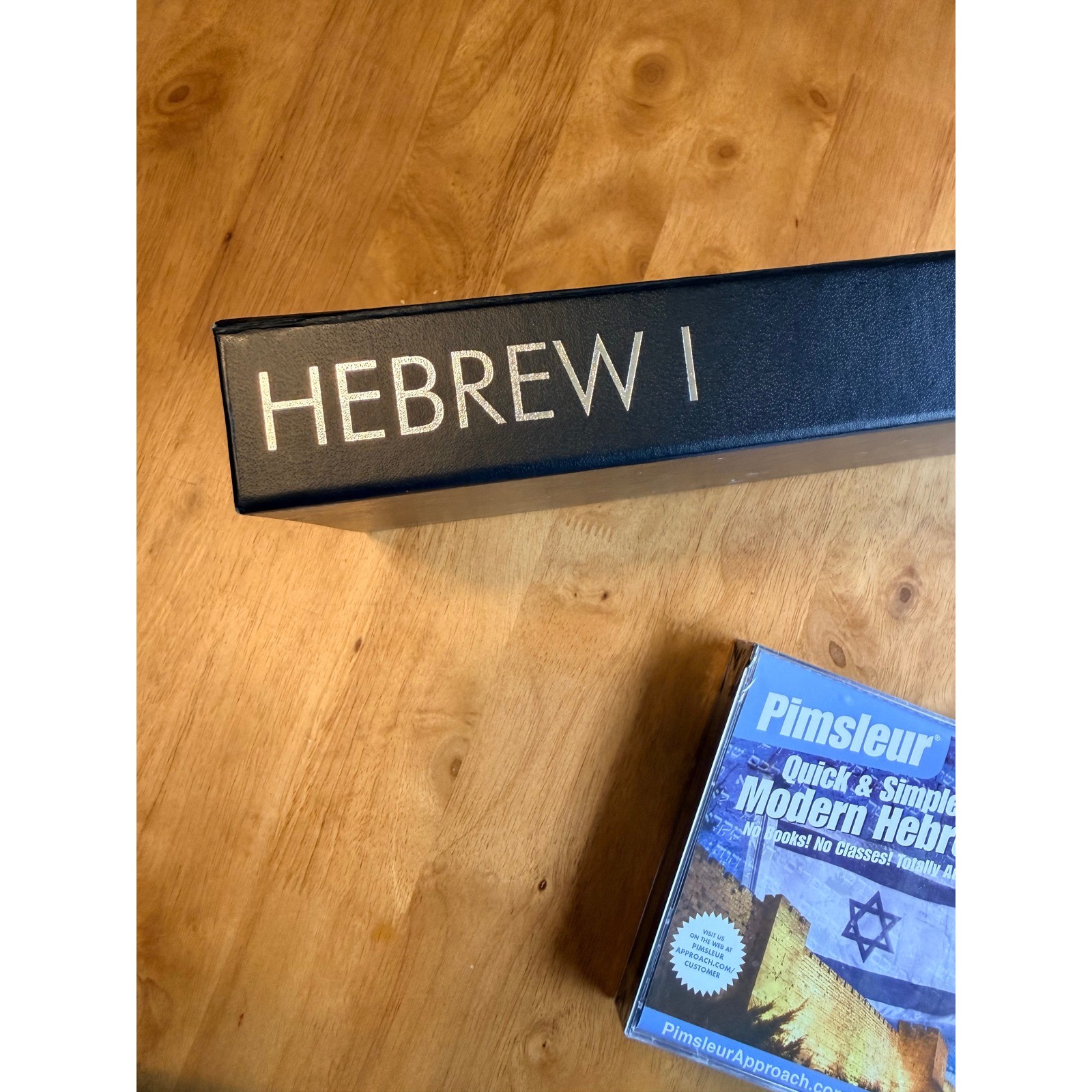 Pimsleur Approach Hebrew I Gold Edition Audio Course Flash Cards Modern Hebrew