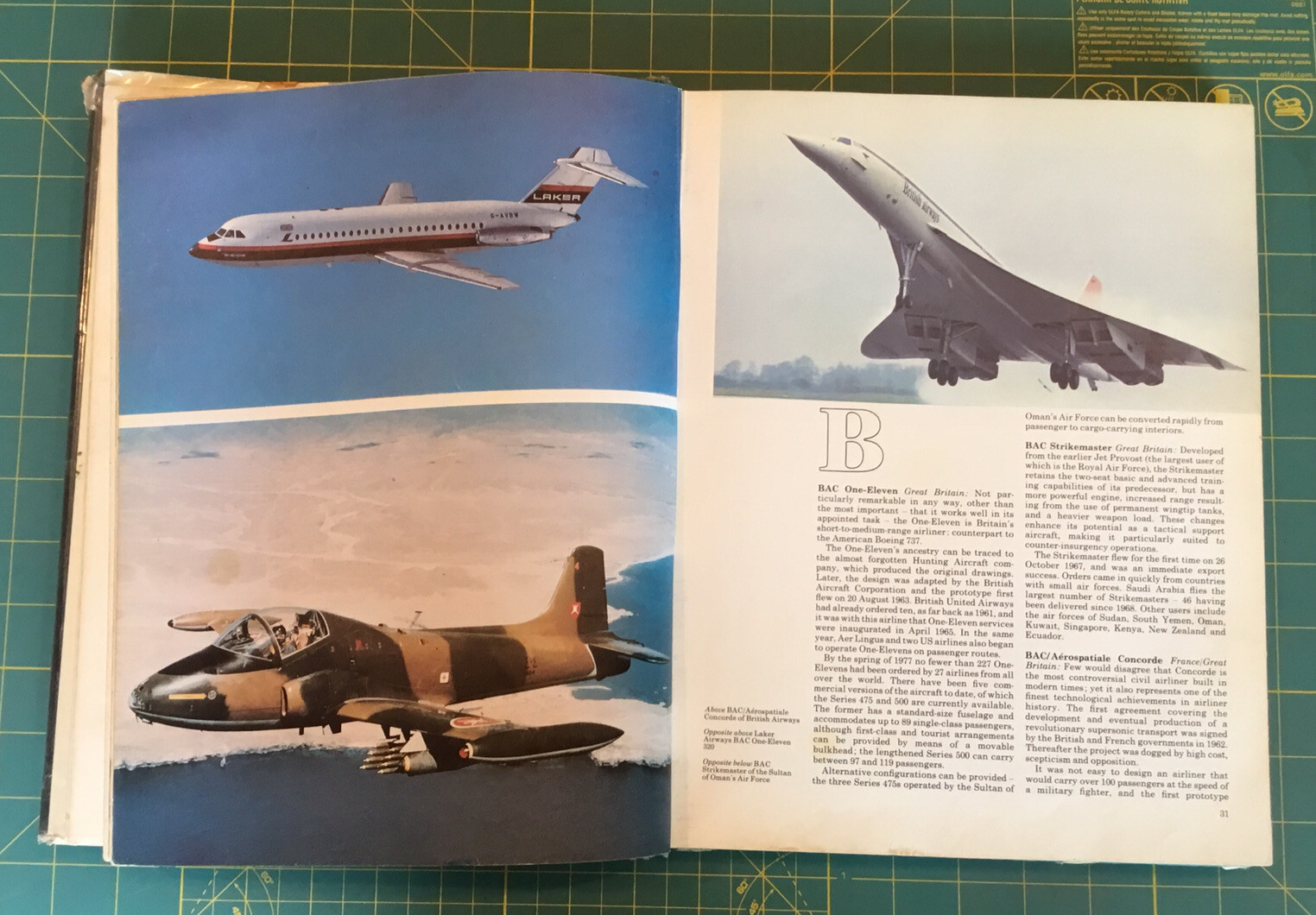 1978 ENCYCLOPEDIA OF AIRCRAFT by Michael Taylor & John Taylor, 254 Pages, RARE
