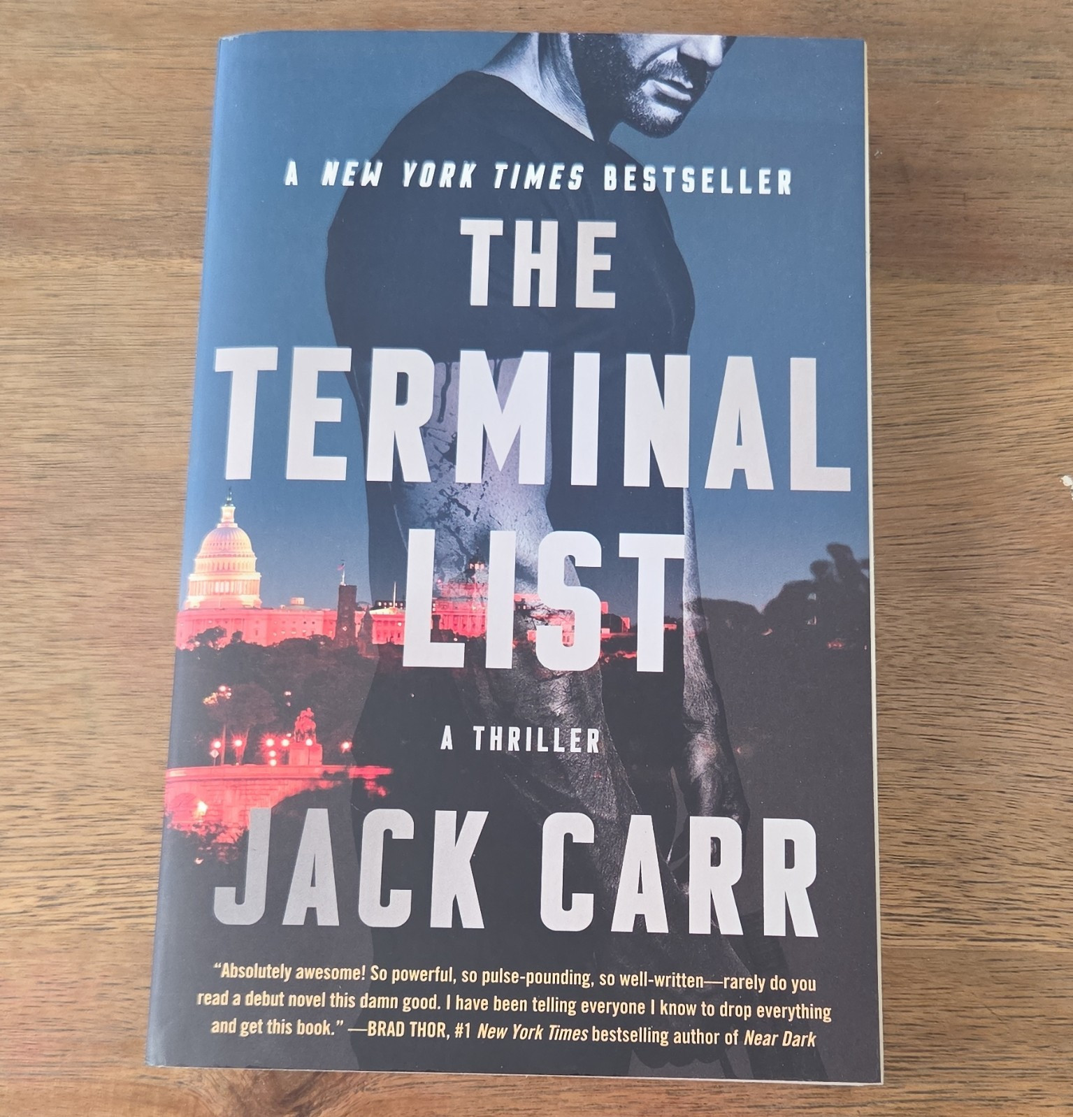 Jack Carr The Terminal List: A Thriller Terminal List Ser. PB 2018 432p