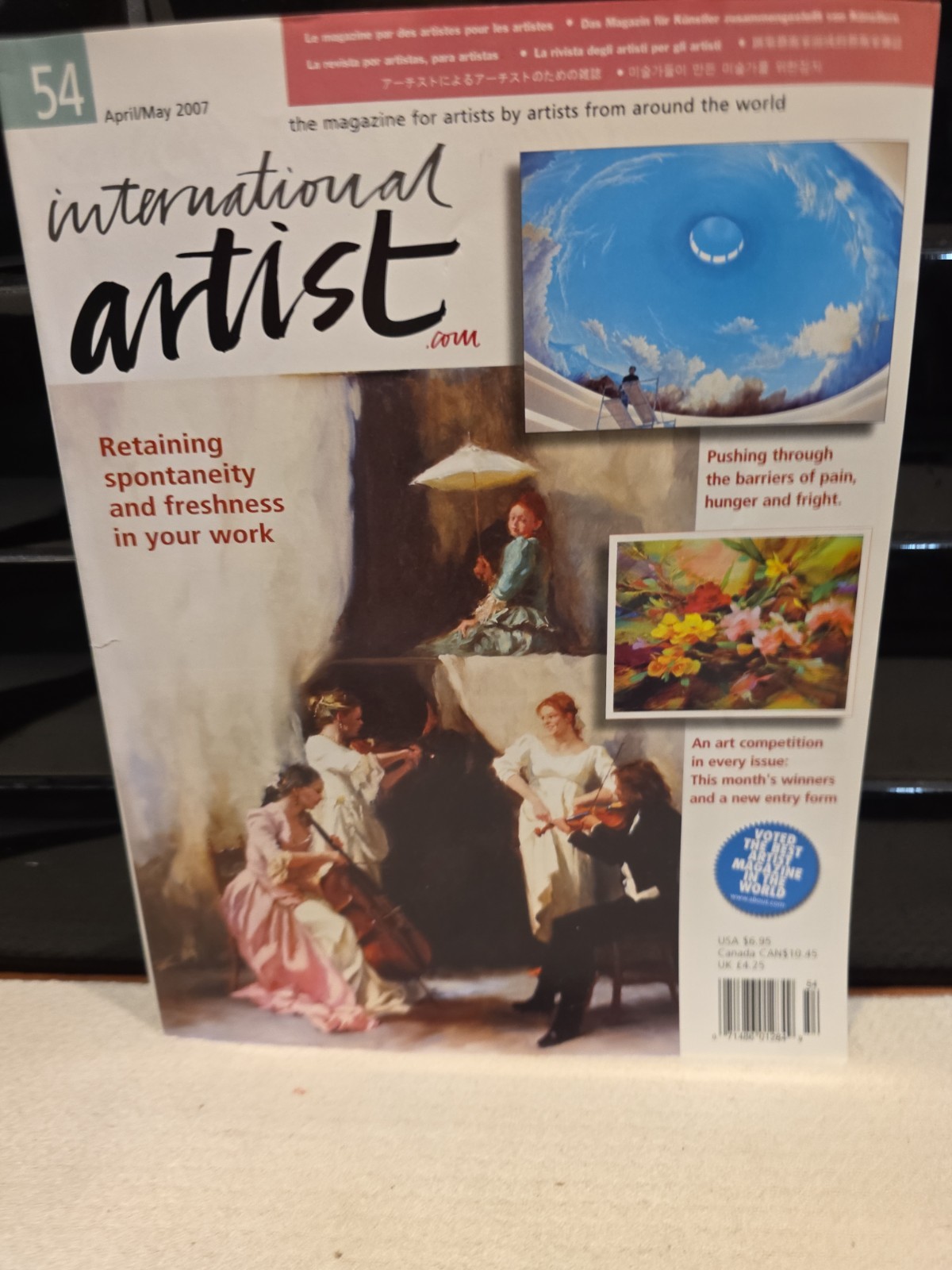 International Artist Magazine Lot of 12 Issues 2003-2009 Multi Media Tips EUC