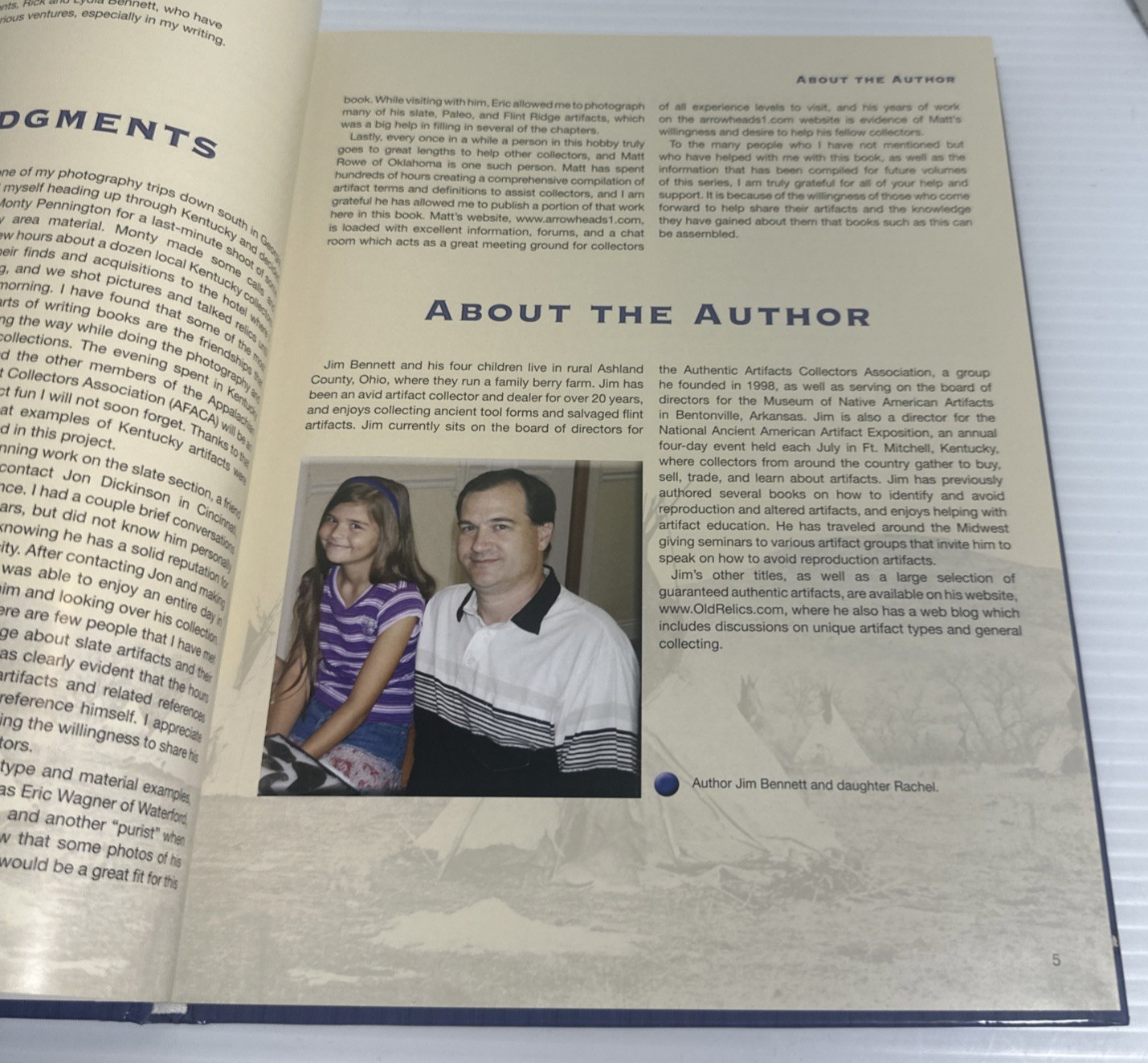 Ancient Indian Artifacts Vol 1 Intro to Collecting Jim Bennett 2010 HC