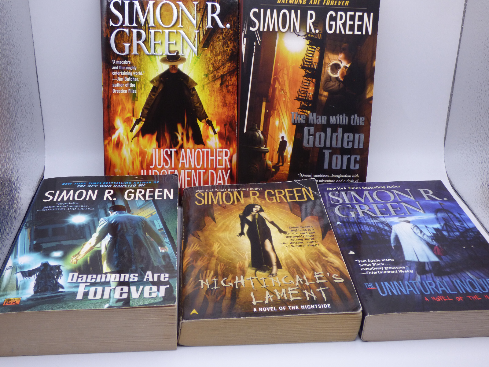 Simon Green Books – Lot of 5 – MM Paperback