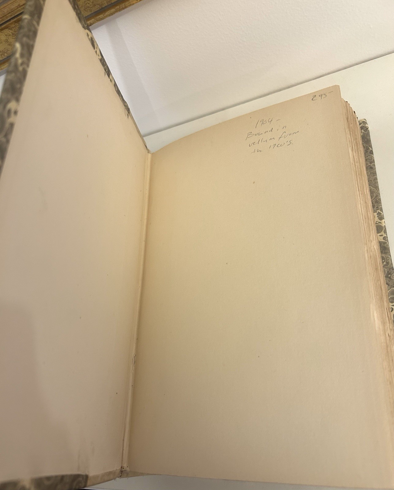 1904- A Journal of The Plague Year- Daniel Defoe- VELLUM Binding- Bubonic- DEATH