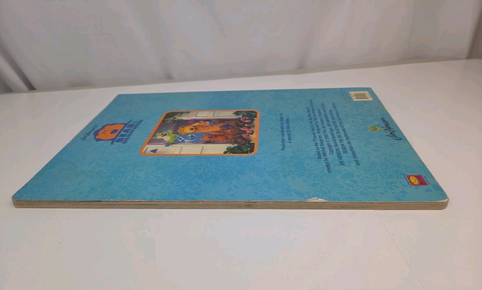 Bear In The Big Blue House A Book Of First Words Board Oversize Book – 2000 VTG