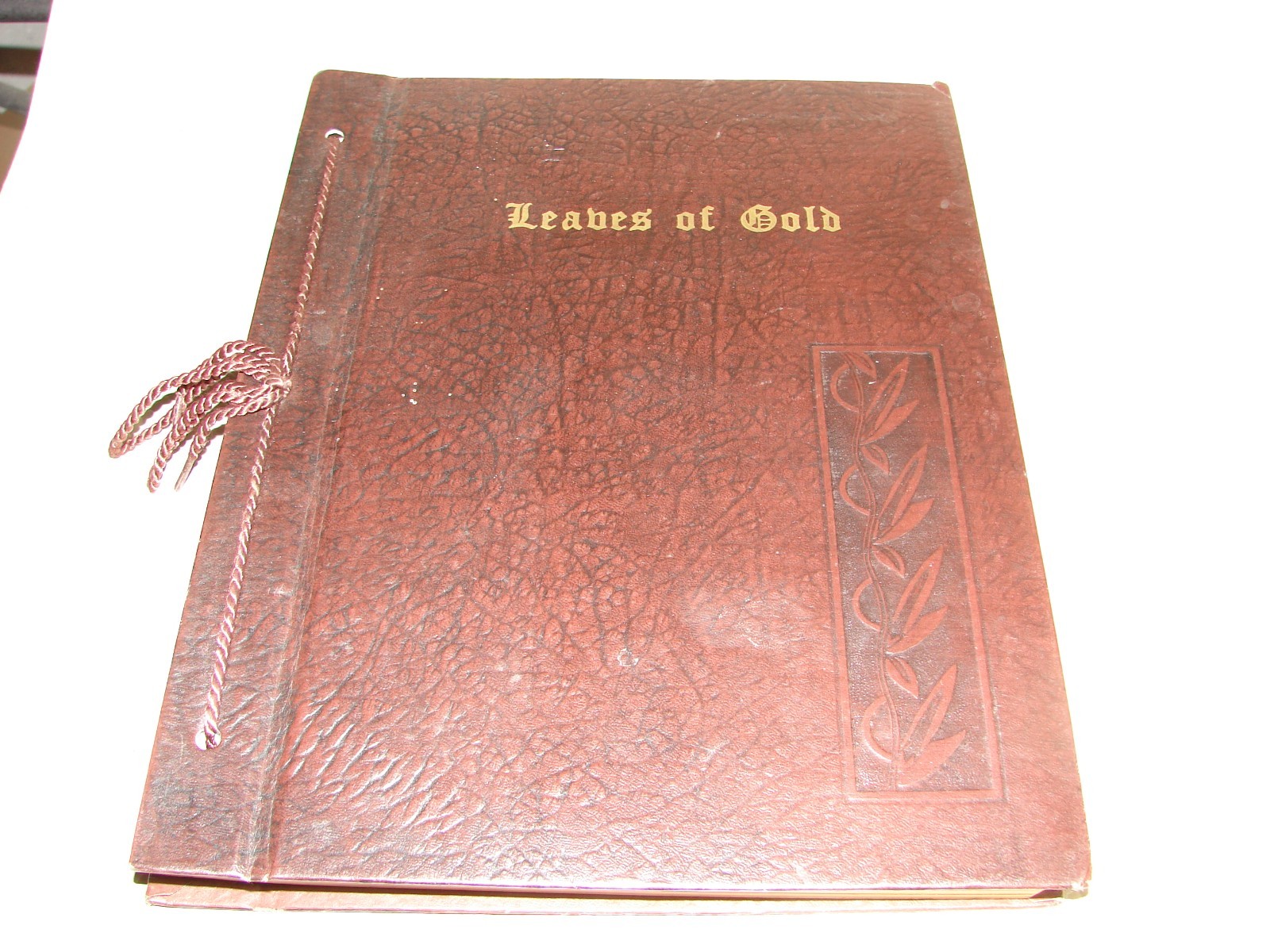 Vintage 1948 Leaves of Gold Revised Edition By Clyde Francis Lytle Antique Book