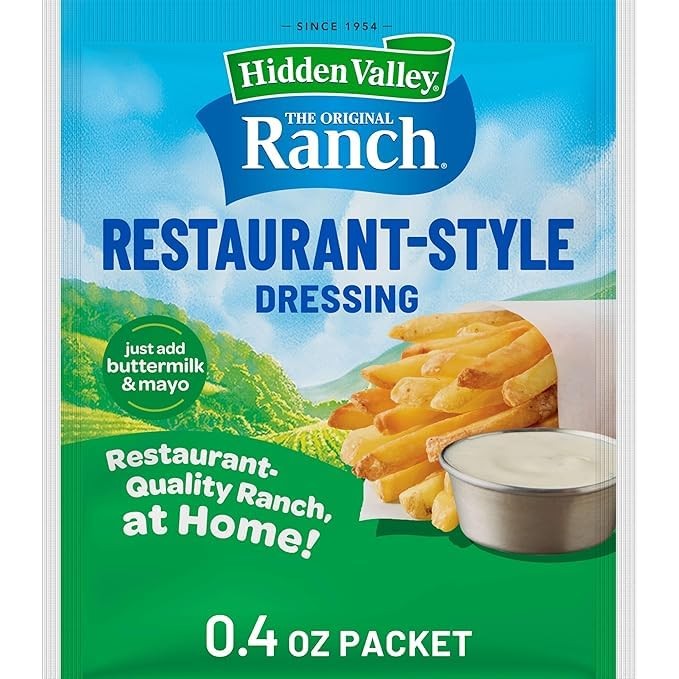 Hidden Valley Original Ranch Buttermilk Recipe 6 x 0.40 oz (2.4 total)
