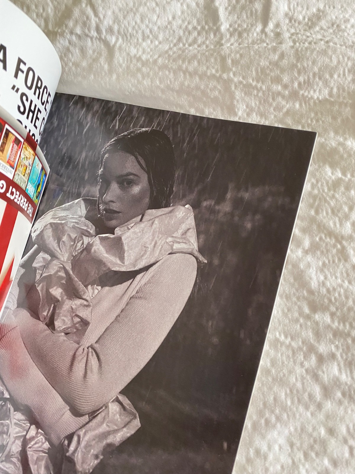 British UK Vogue Magazine January 2026 Margot Robbie photo shoot new