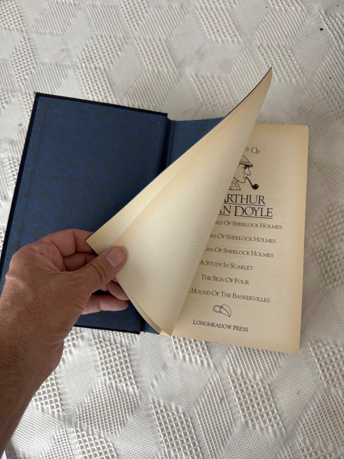 The Works of Sir Arthur Conan Doyle Bonded Leather 1984 Complete & Unabridged