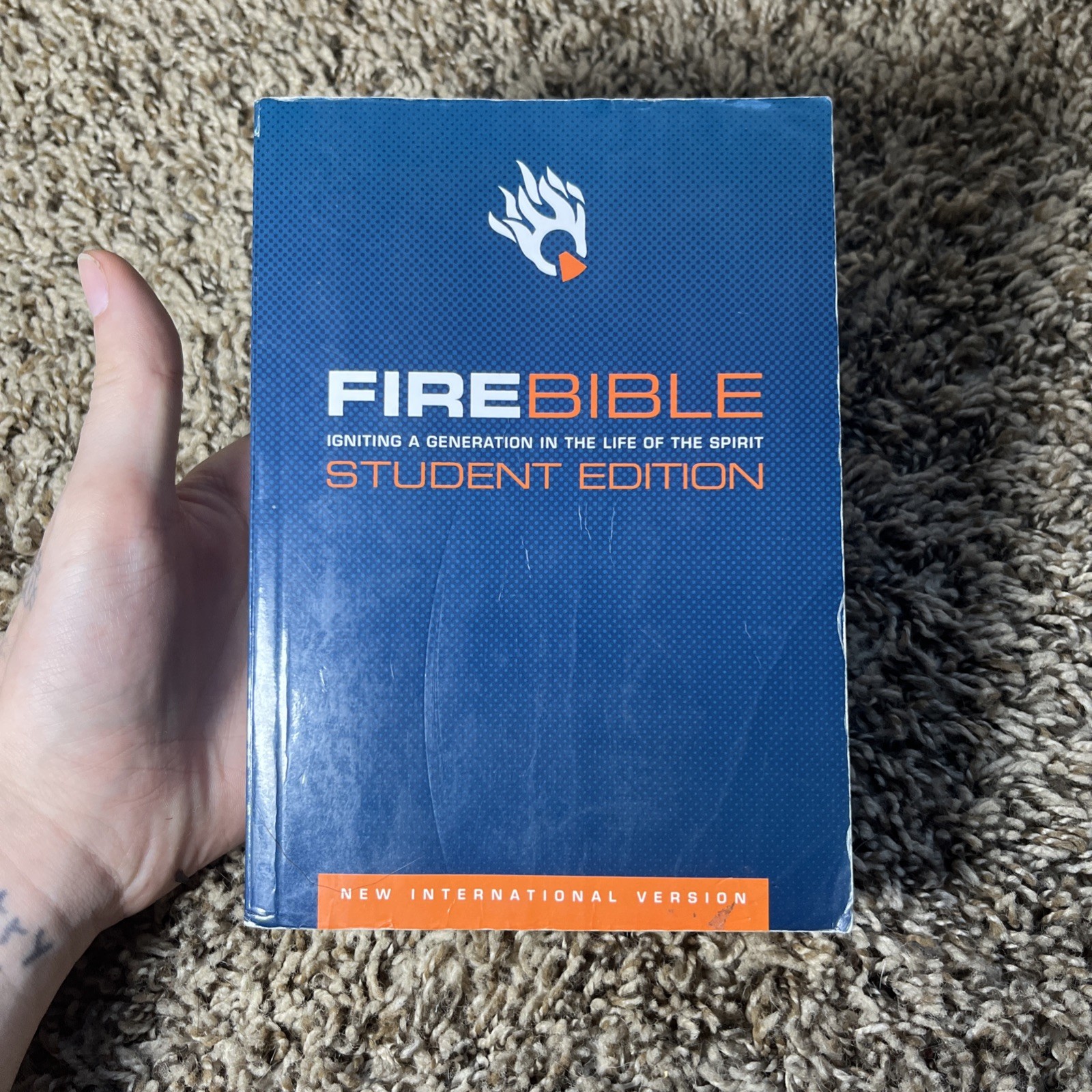 Fire Bible: New International Version, Student Edition by Donald Stamps