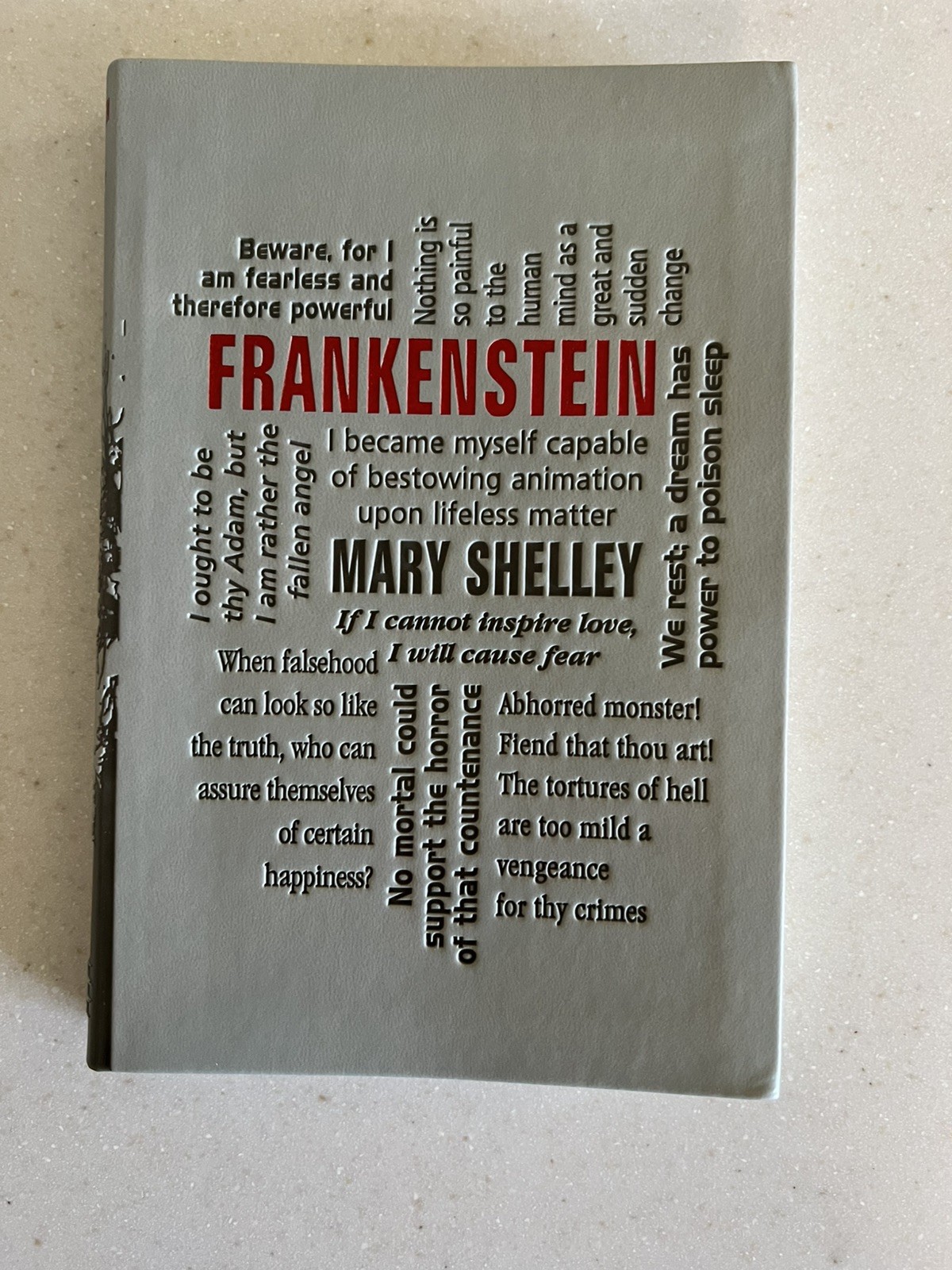 Horror Book set of 6, Word Cloud Classics: Horror Collection Gothic