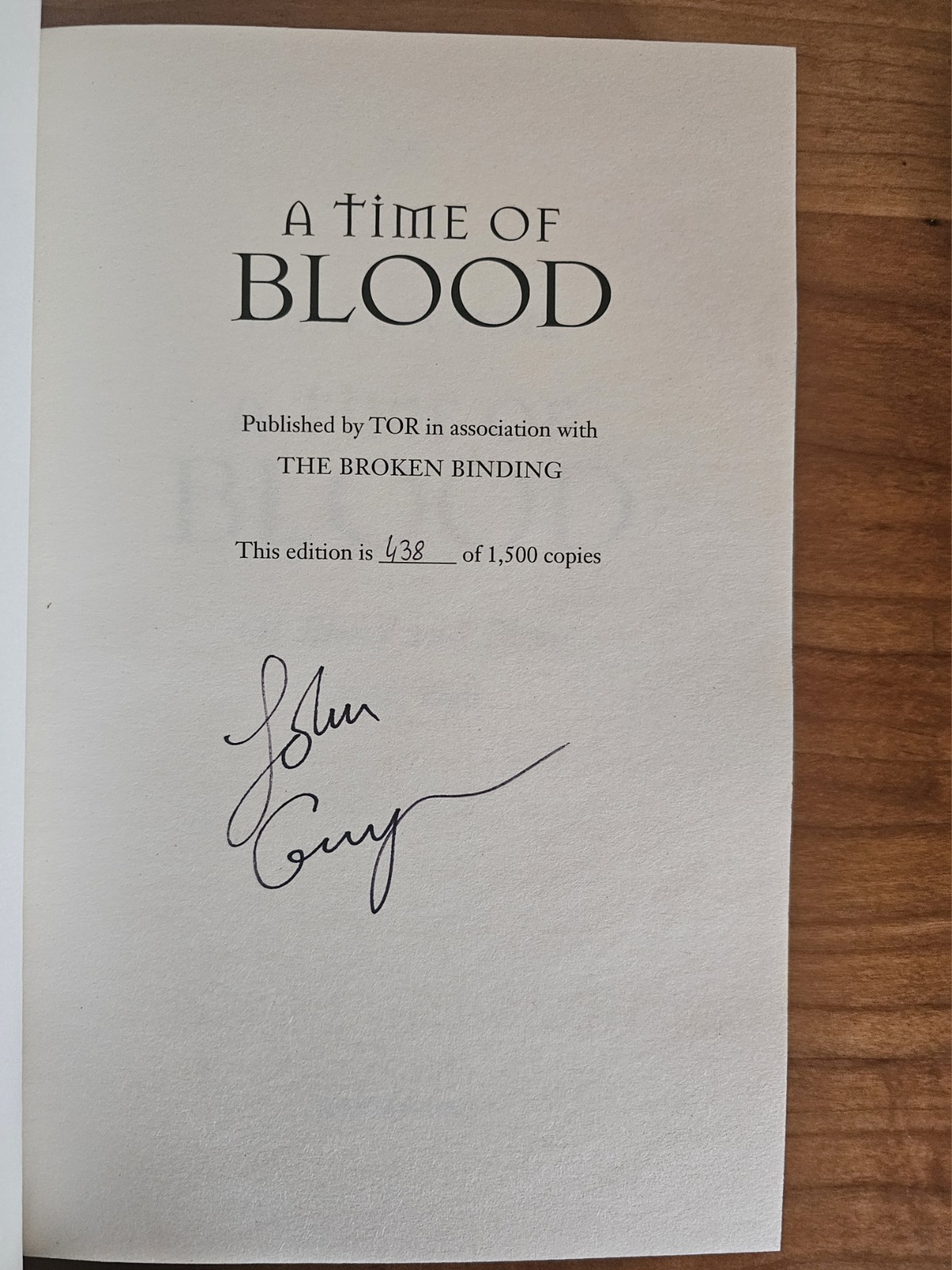 Broken Binding Of Blood And Bone Trilogy John Gwynne Signed Numbered Ltd