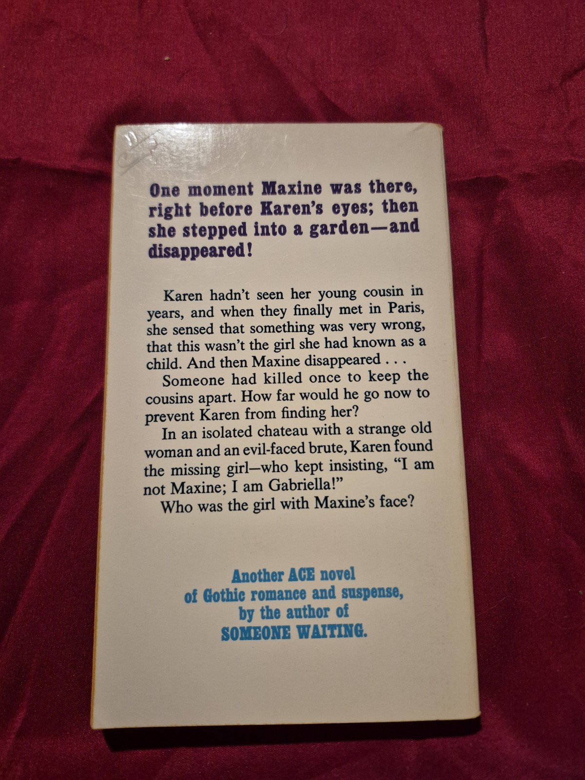 VINTAGE Ace First in Gothics PB Lot of 4 1960s/70s 1st Printings GOTHIC Romance