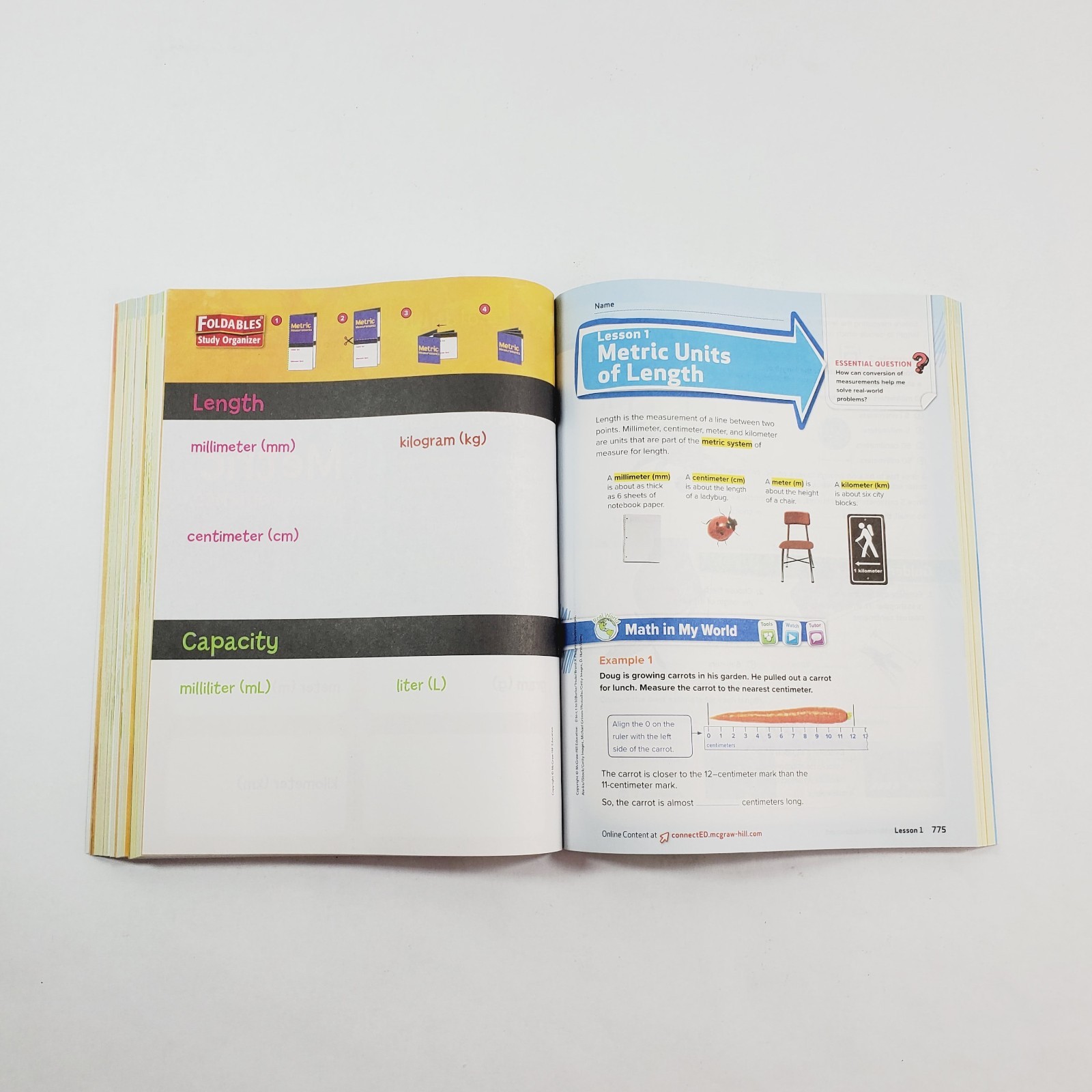McGraw-Hill My Math Book Grade 4 Volumes 1 and 2 Student Edition Workbooks PB
