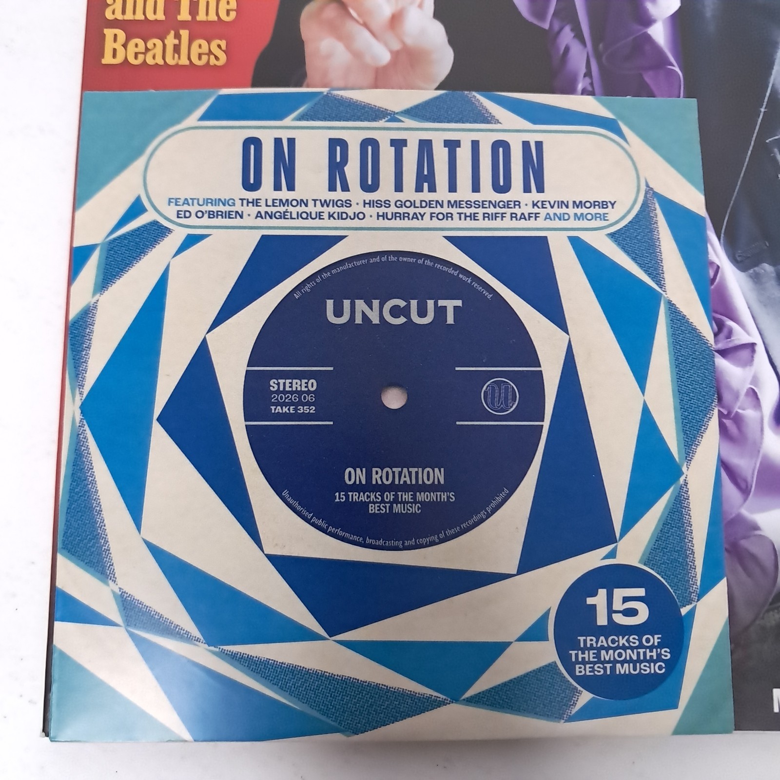 UNCUT MAGAZINE JUNE 2026 RINGO STARR – BRUCE SPRINGSTEEN With CD “On Rotation”