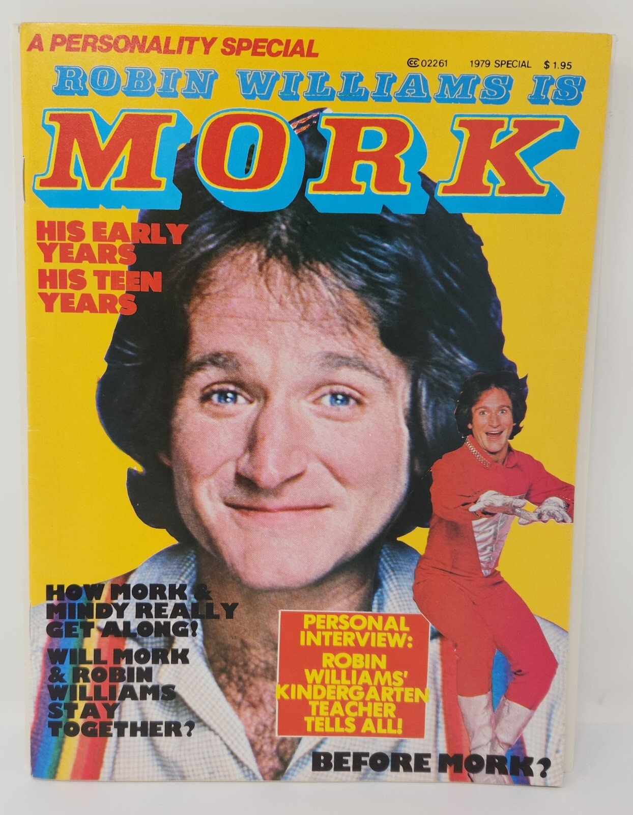 ROBIN WILLIAMS IS MORK Personality Special Magazine 1979 CHRISTOPHER REEVE