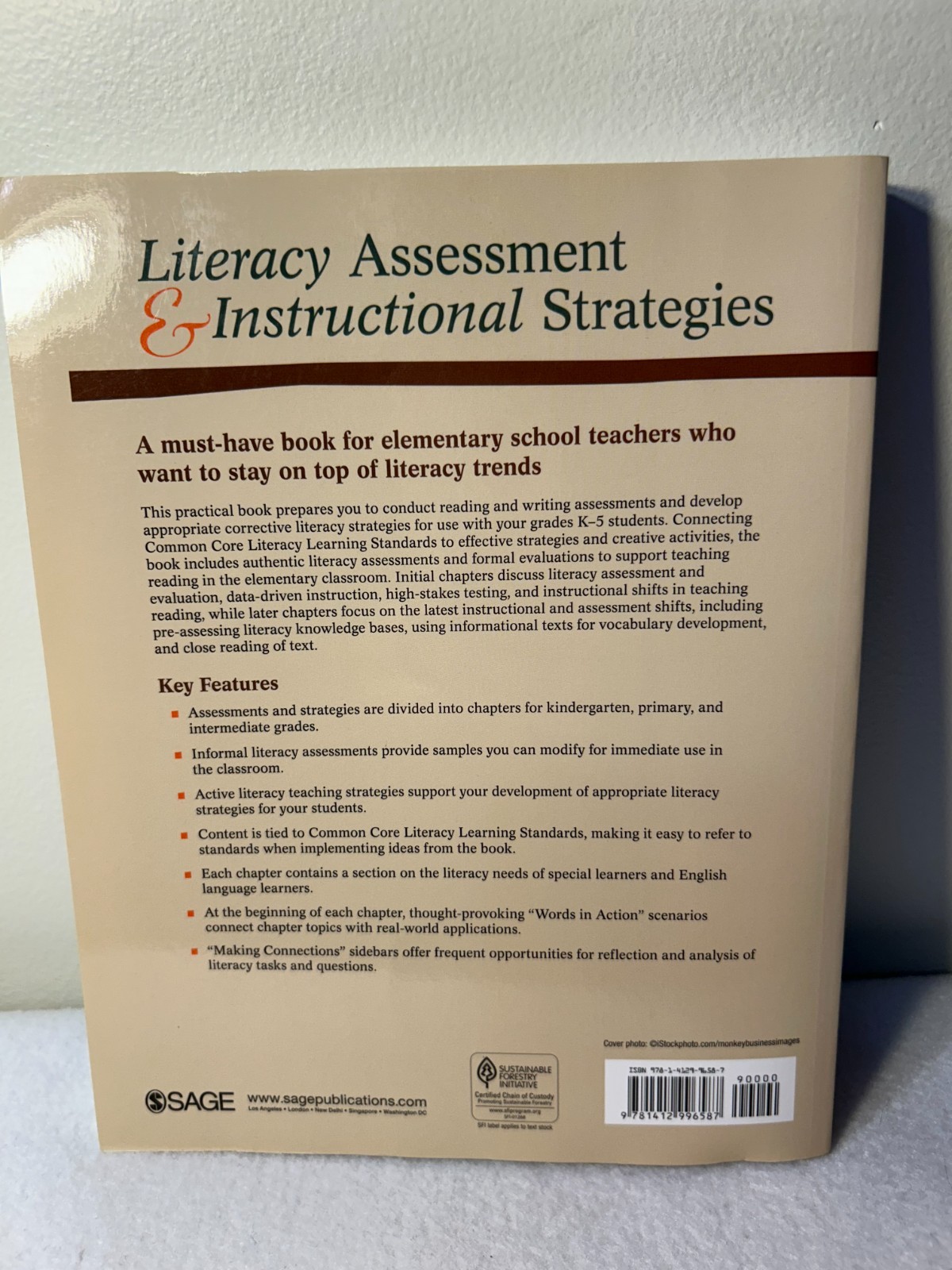 Literacy Assessment & Instructional Strategies: Connecting to the Common Core