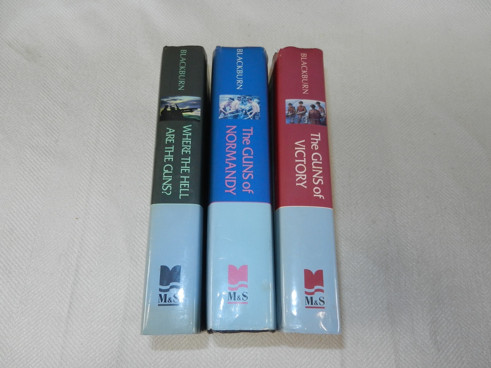 WW II 1st Canadian Army 4th Field Artillery 25 pdr Memoir Three Volume Set