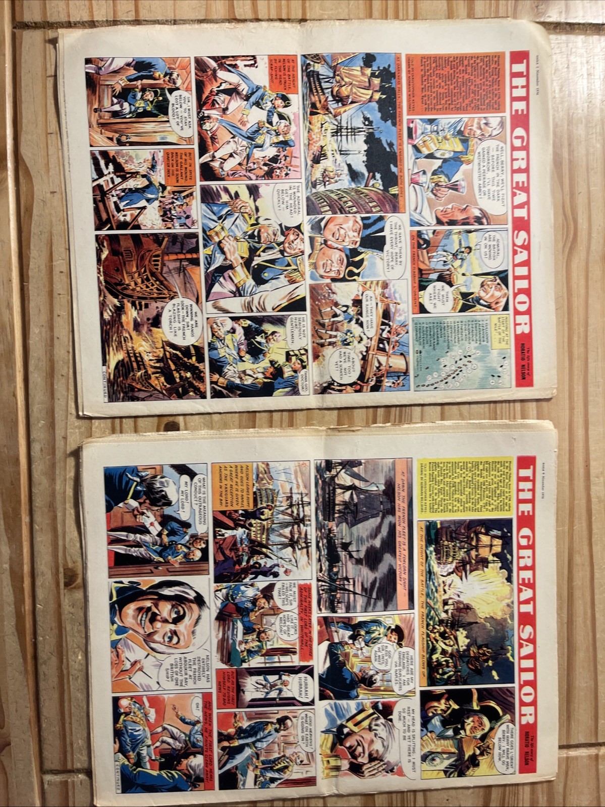 Eagle Comic X10 G to VG 1956 Vol 7 #40 to 49 Consecutive, Dan Dare