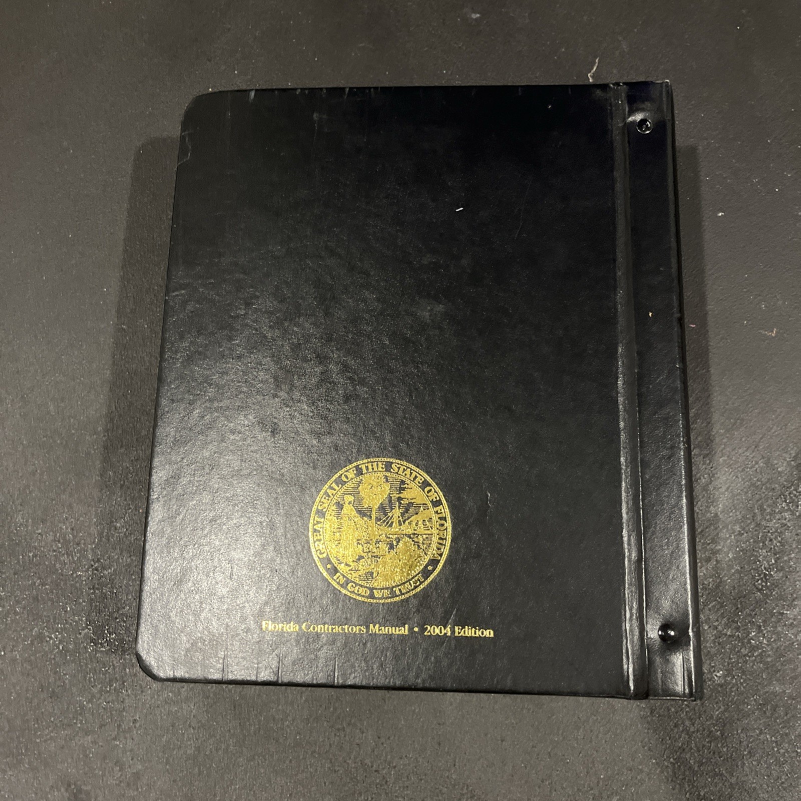 Florida FCM Contractors Manual (2008 Edition) with All Tabs and Inserts