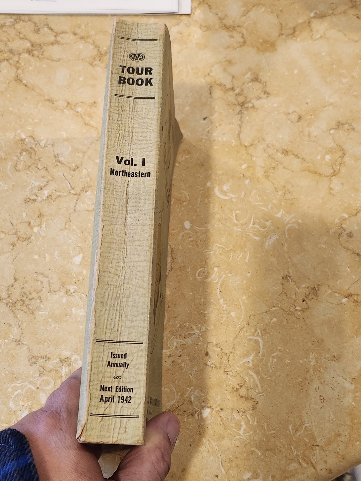 Northeastern AAA Tourbook 1941 edition. 656 pages