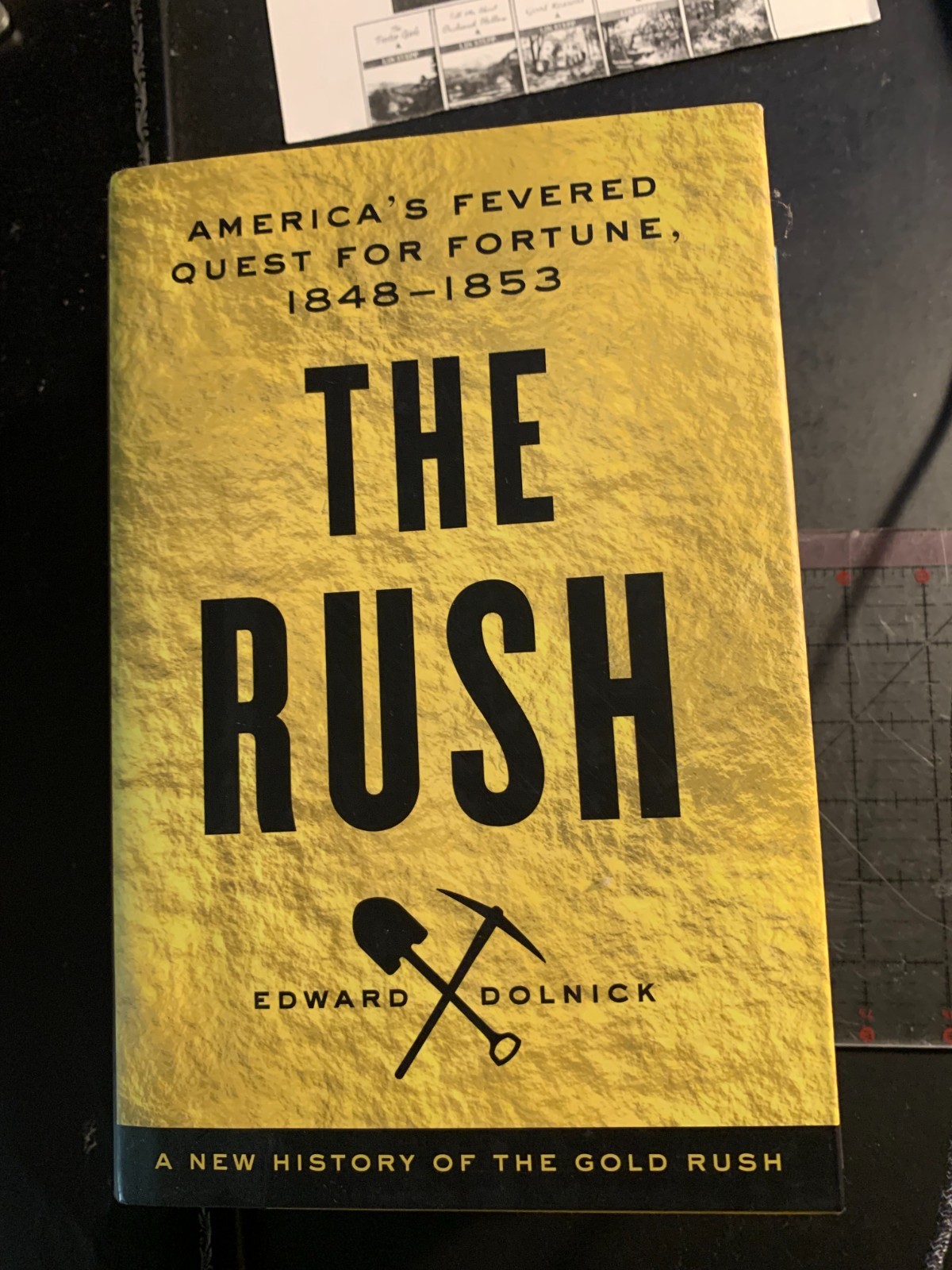 2014 Hardback Book w/Dust Jacket Edward Dolnick ” The Rush “