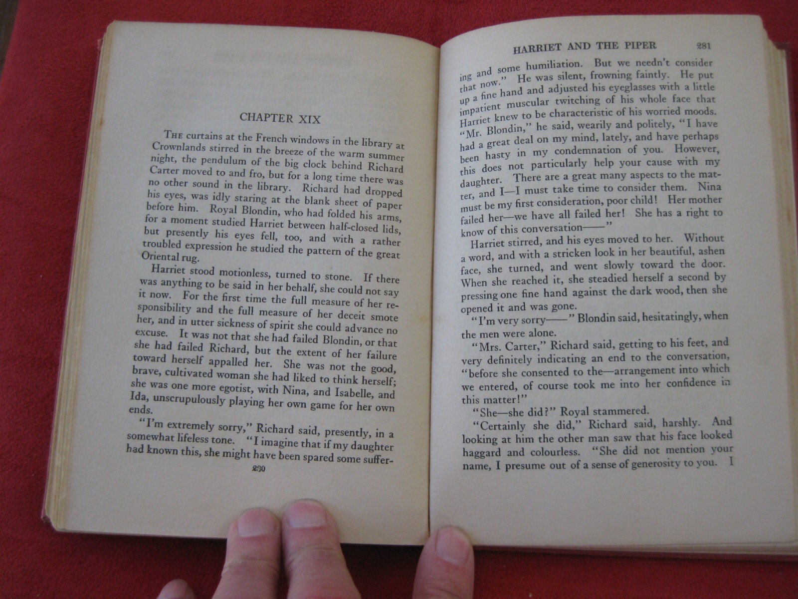 Harriet and the Piper by Kathleen Norris, Copyright 1920, 341 Pages