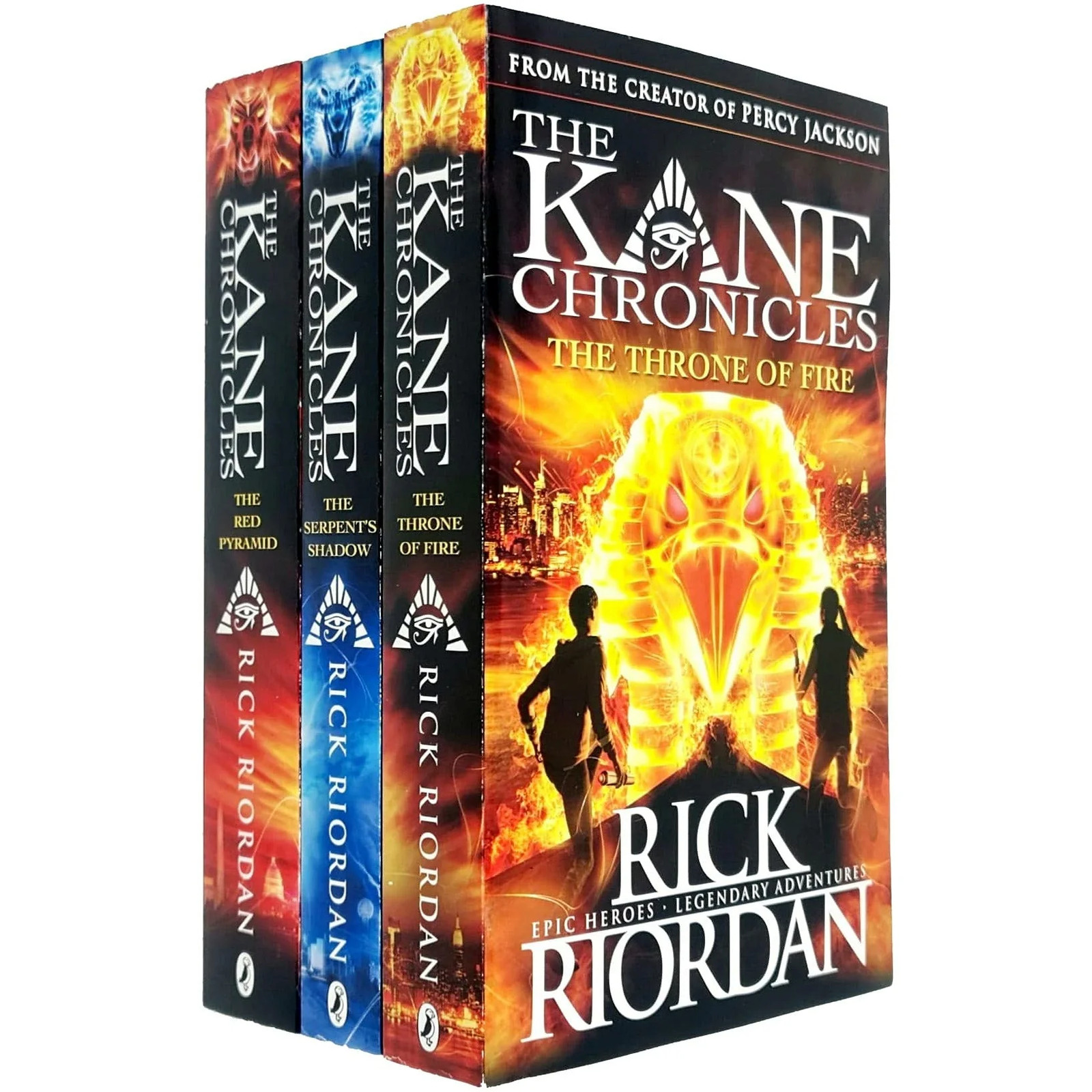 Trials of Apollo, Magnus Chase & Kane Chronicles Series 11 Books Collection Set