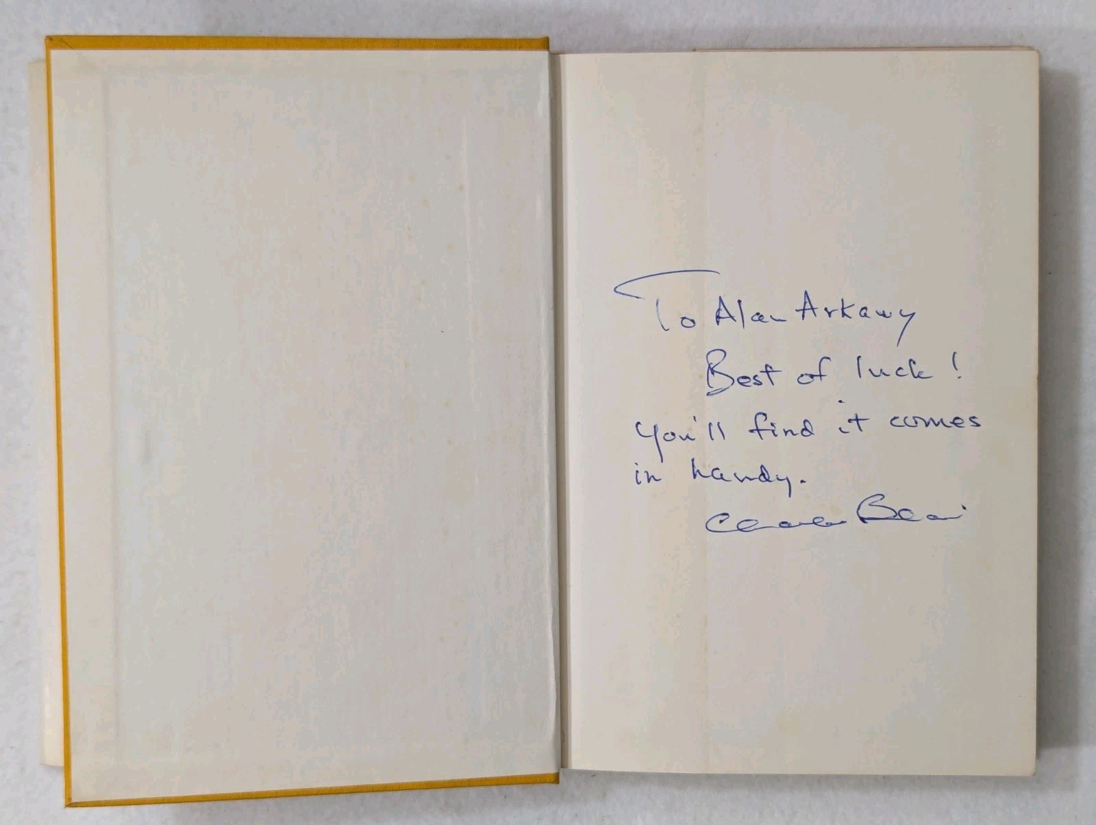 SIGNED Charles F. Blair Red Ball in the Sky 1969 2nd Print Hardcover