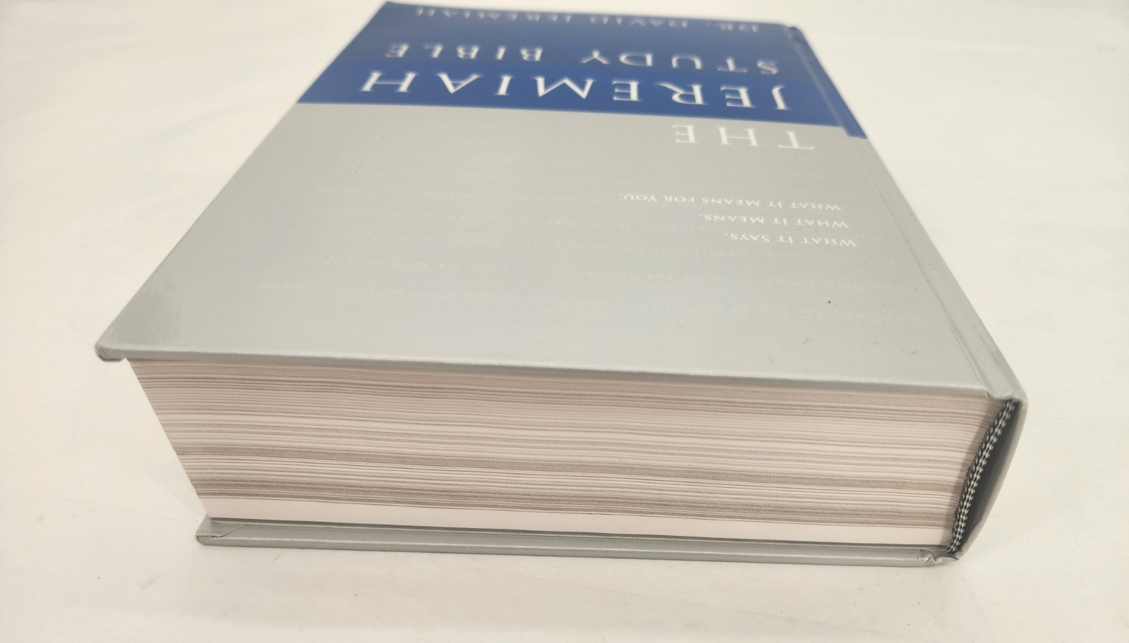 The Jeremiah Study Bible-NIV: What It Says. What It Means. What It Means for You