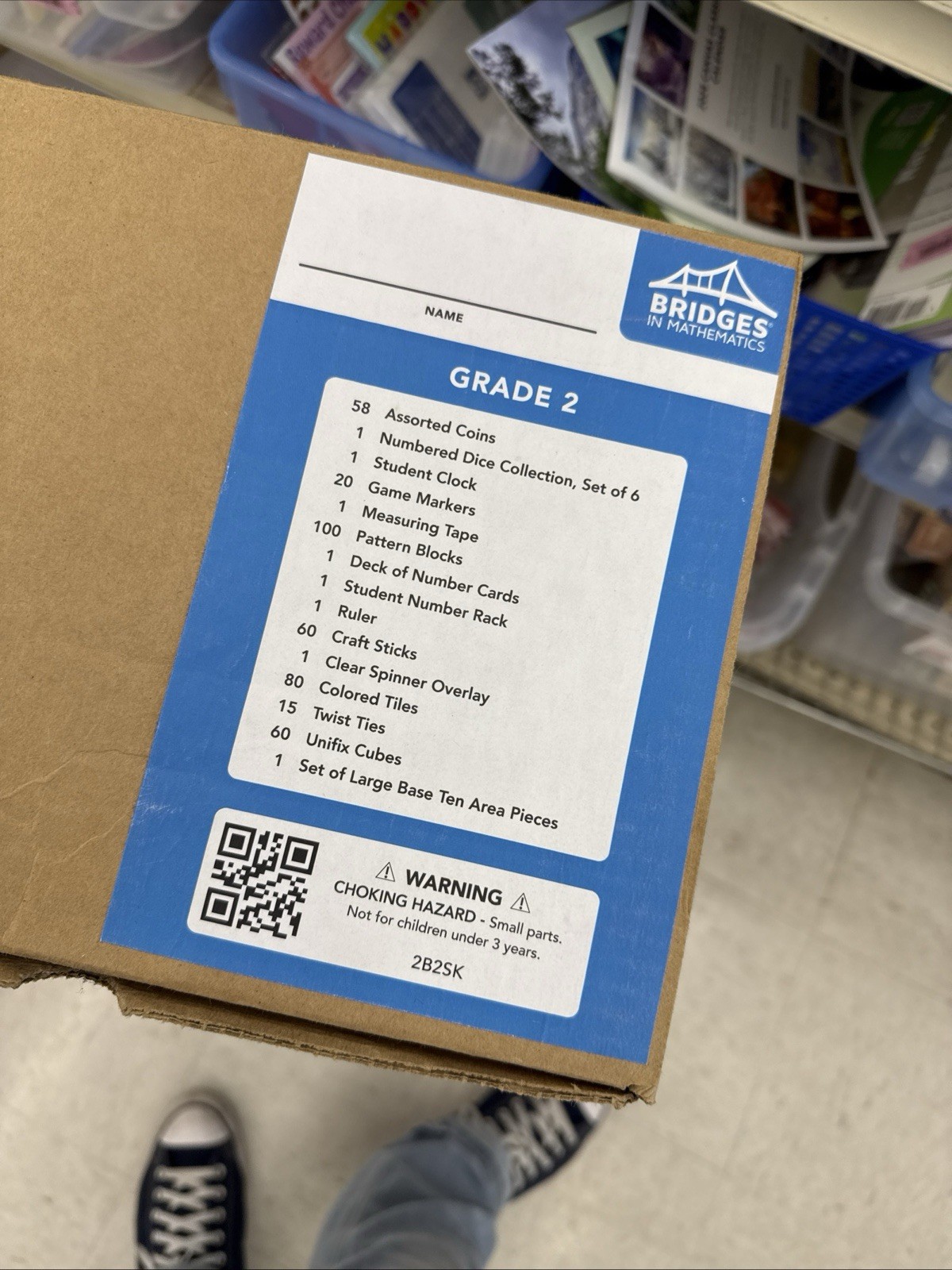 Bridges In Mathematics 2nd Grade Student Learning Kit Math – New W/ All Parts