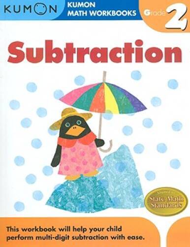 Grade 2 Subtraction (Kumon Math Workbooks) – Paperback – GOOD