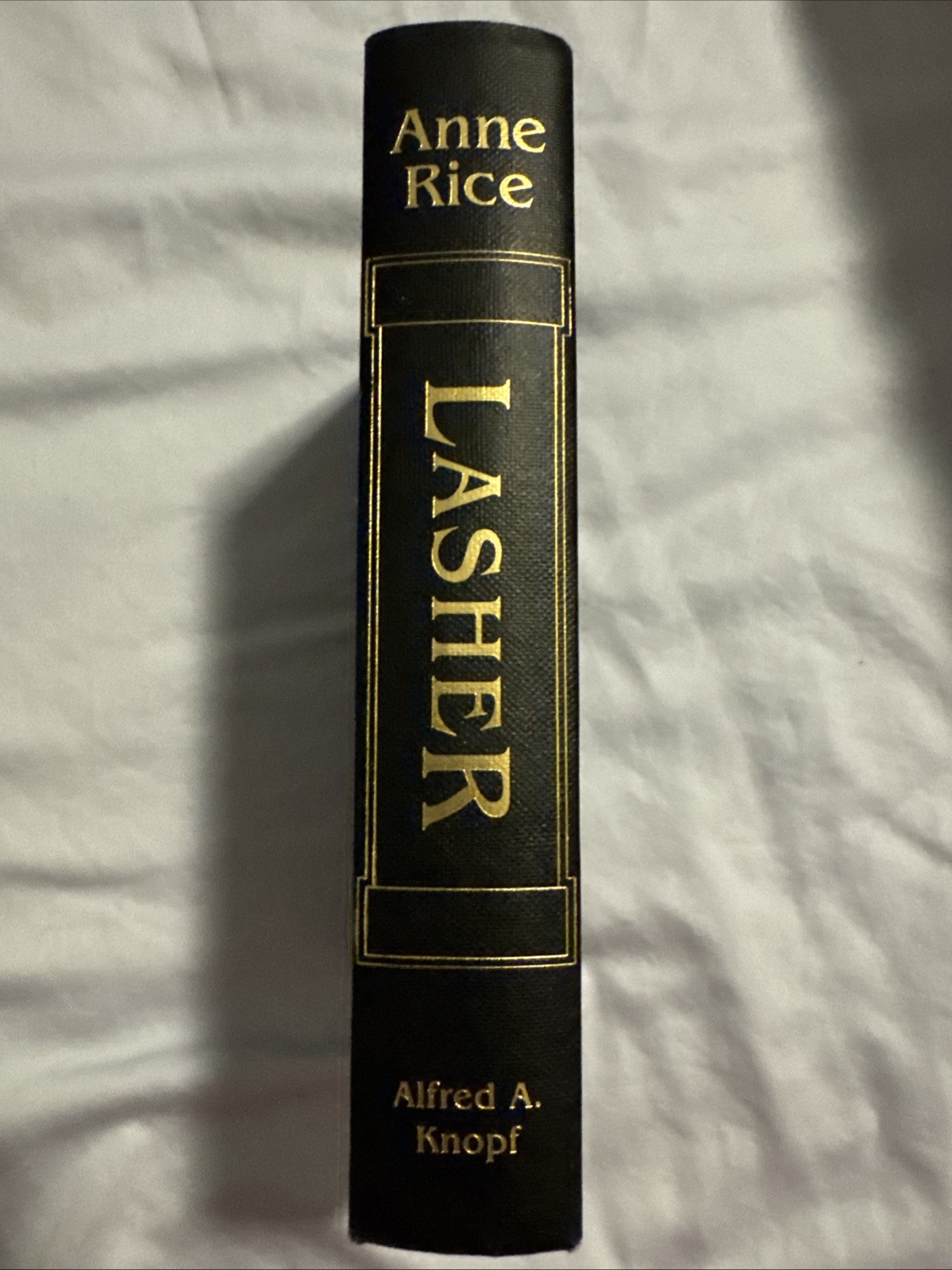 Anne Rice Lasher (1993, Hardcover First Edition, Signed) Witches Mayfair Rowan