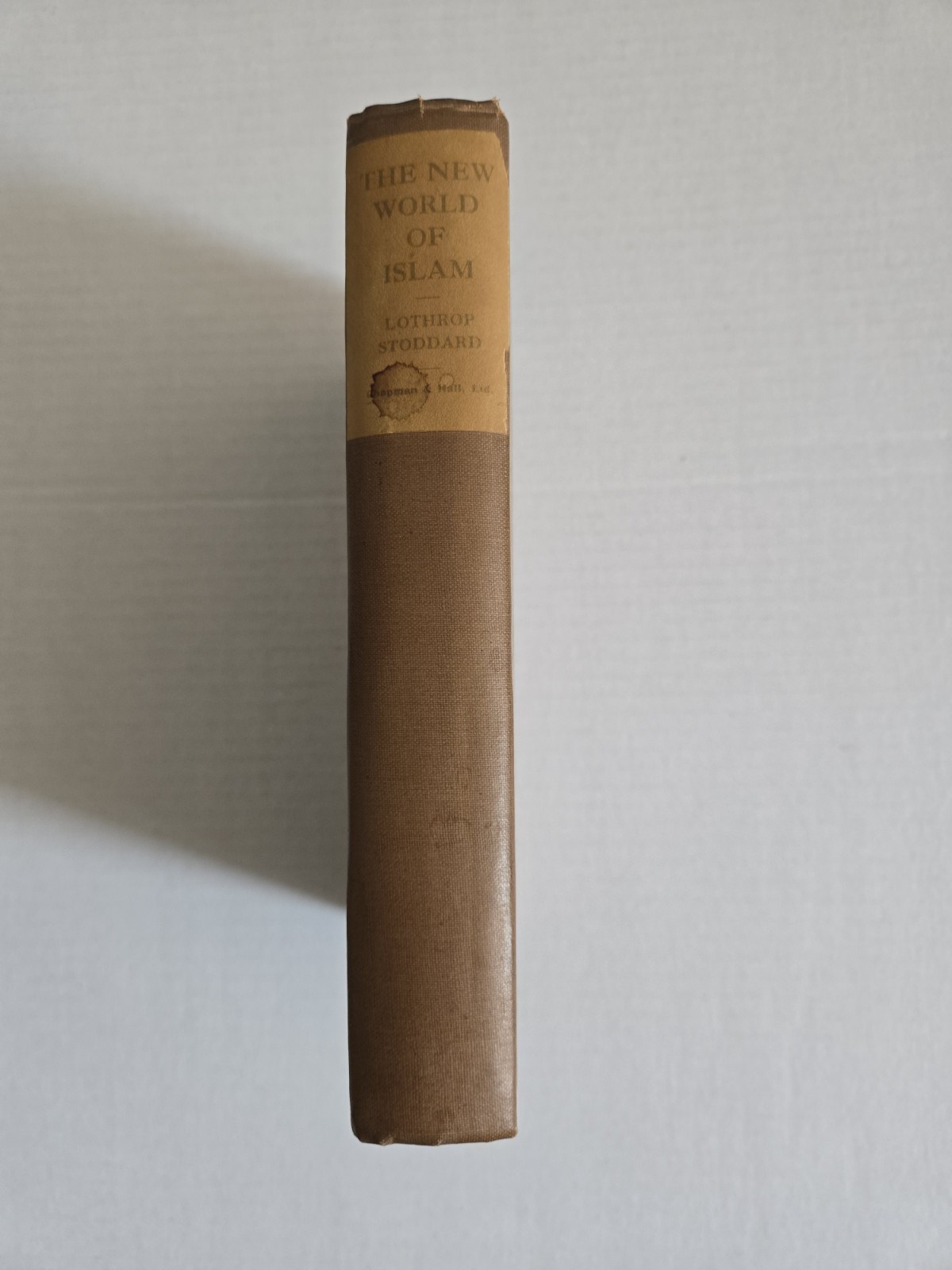 The New World of Islam by Lothrop Stoddard 1921 HC 1st Edition Chapman and Hall