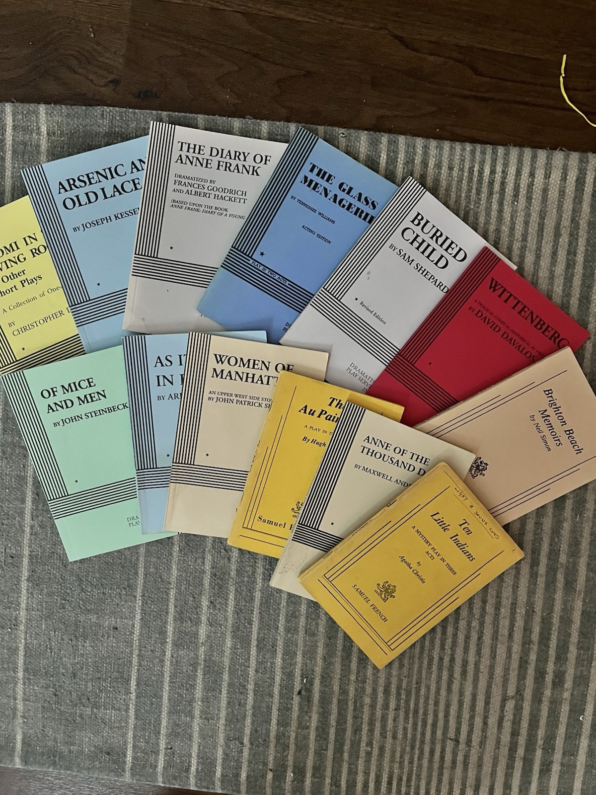 Lot Of 13 Samuel French Dramatists Play Scripts