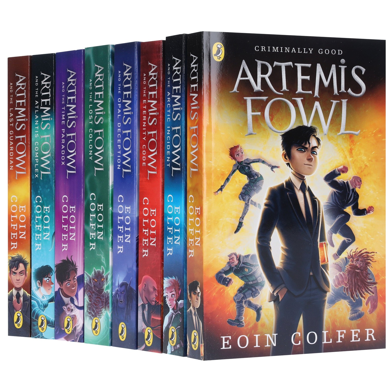 Artemis Fowl Series by Eoin Colfer 8 Books Set – Ages 9-16 – PB