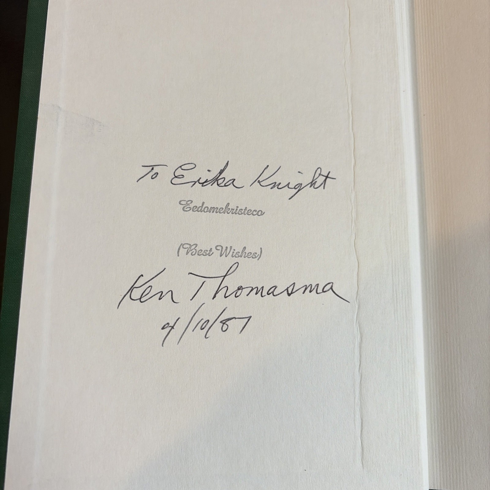 Om-Kas-Toe of the Blackfeet by Kenneth Thomasma Paperback Book Signed by Author
