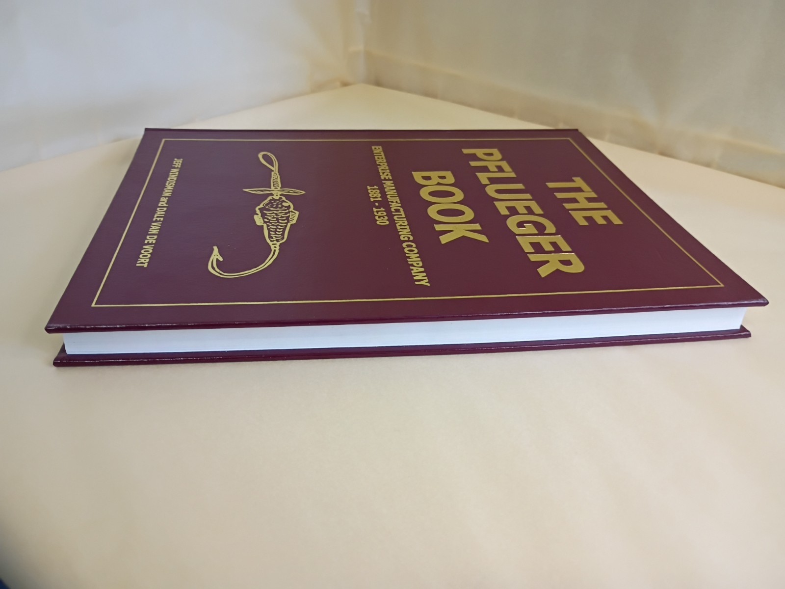 New SIGNED HC Book PFLUEGER 300 pages 1881-1930 By WINDISMAN & VAN DE VOORT