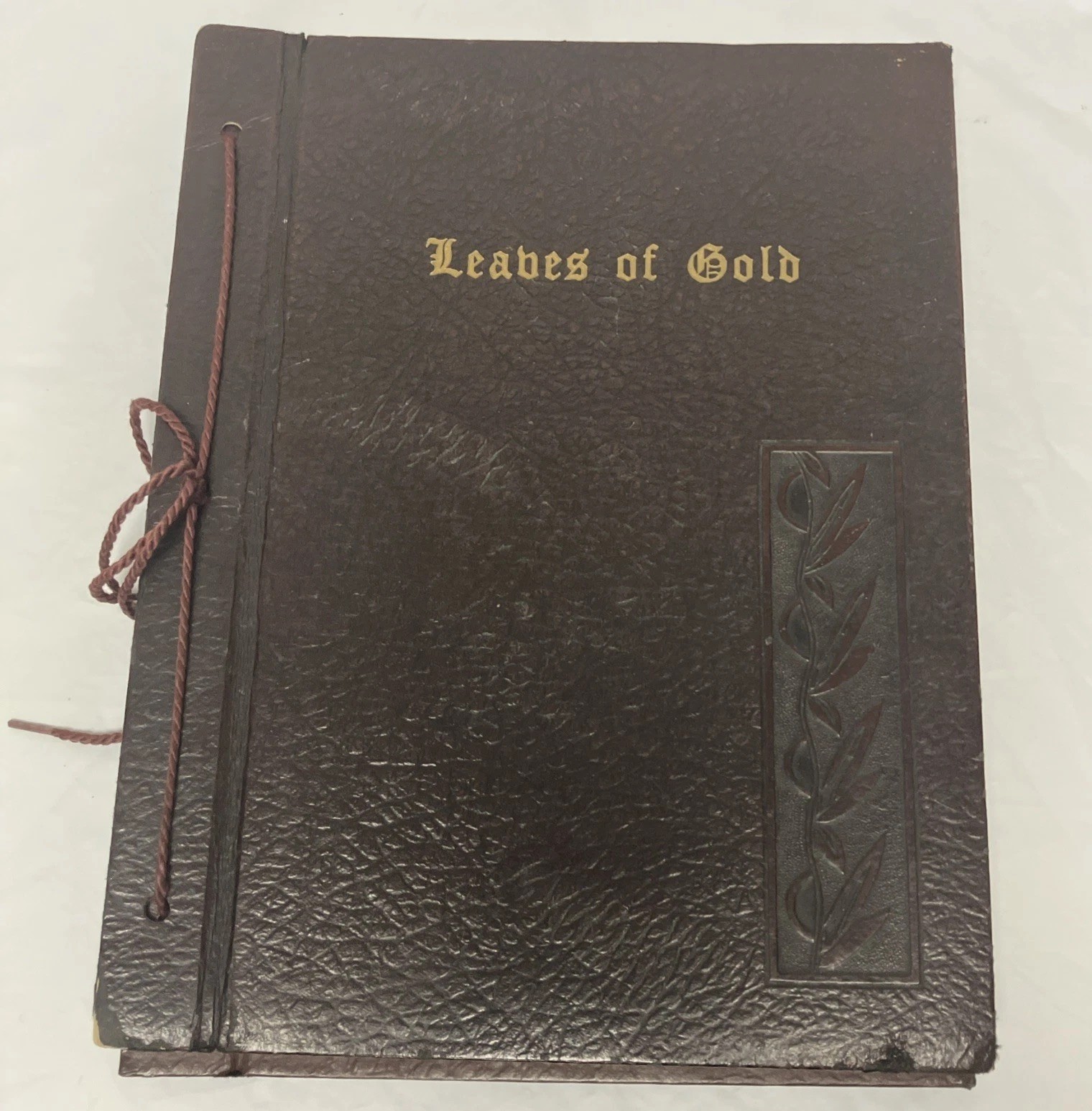 Vintage 1948 Book Leaves Of Gold Revised Edition By Clyde Francis Lytle