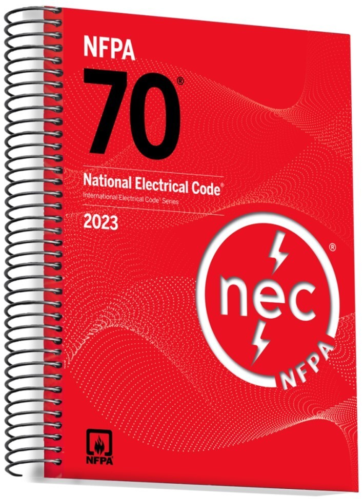 Professionally Tabbed & Highlighted NFPA 70 2023 Edition – Spiralbound NEC Code
