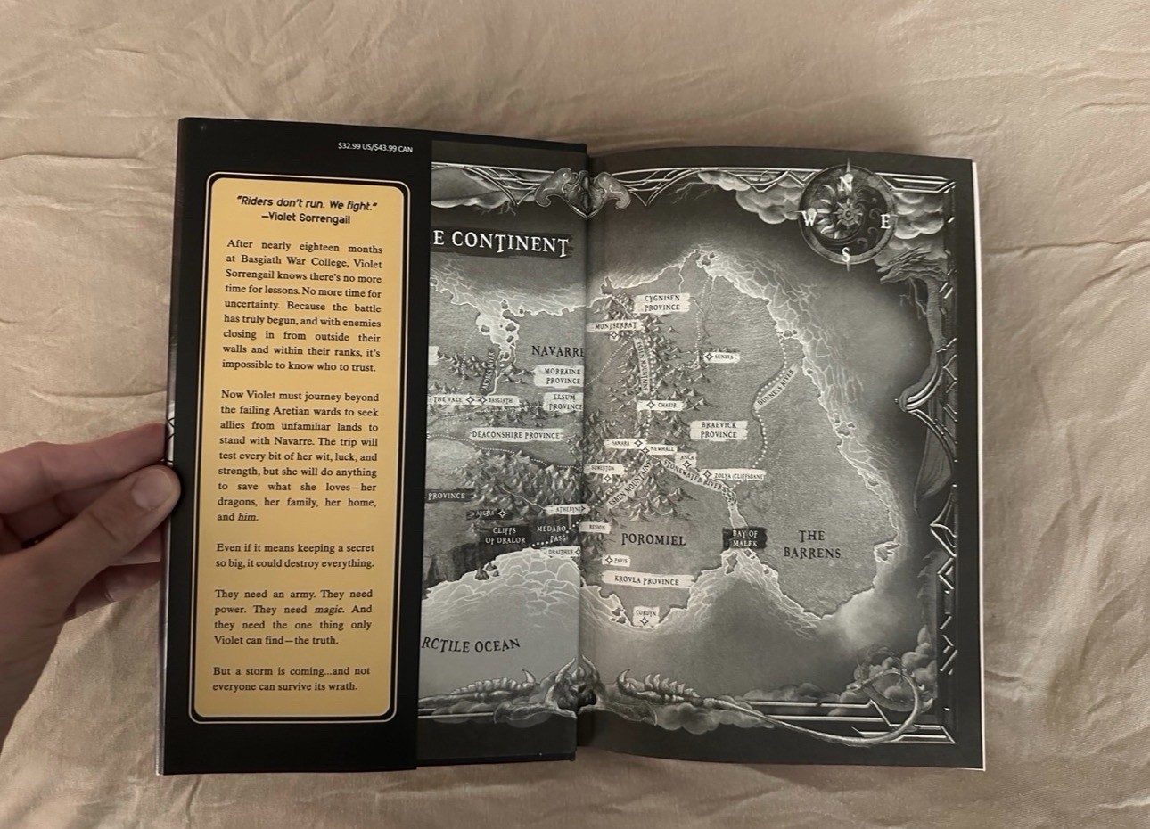Onyx Storm (The Empyrean Ser.) Hardcover w/ Dust Jacket by Rebecca Yarros