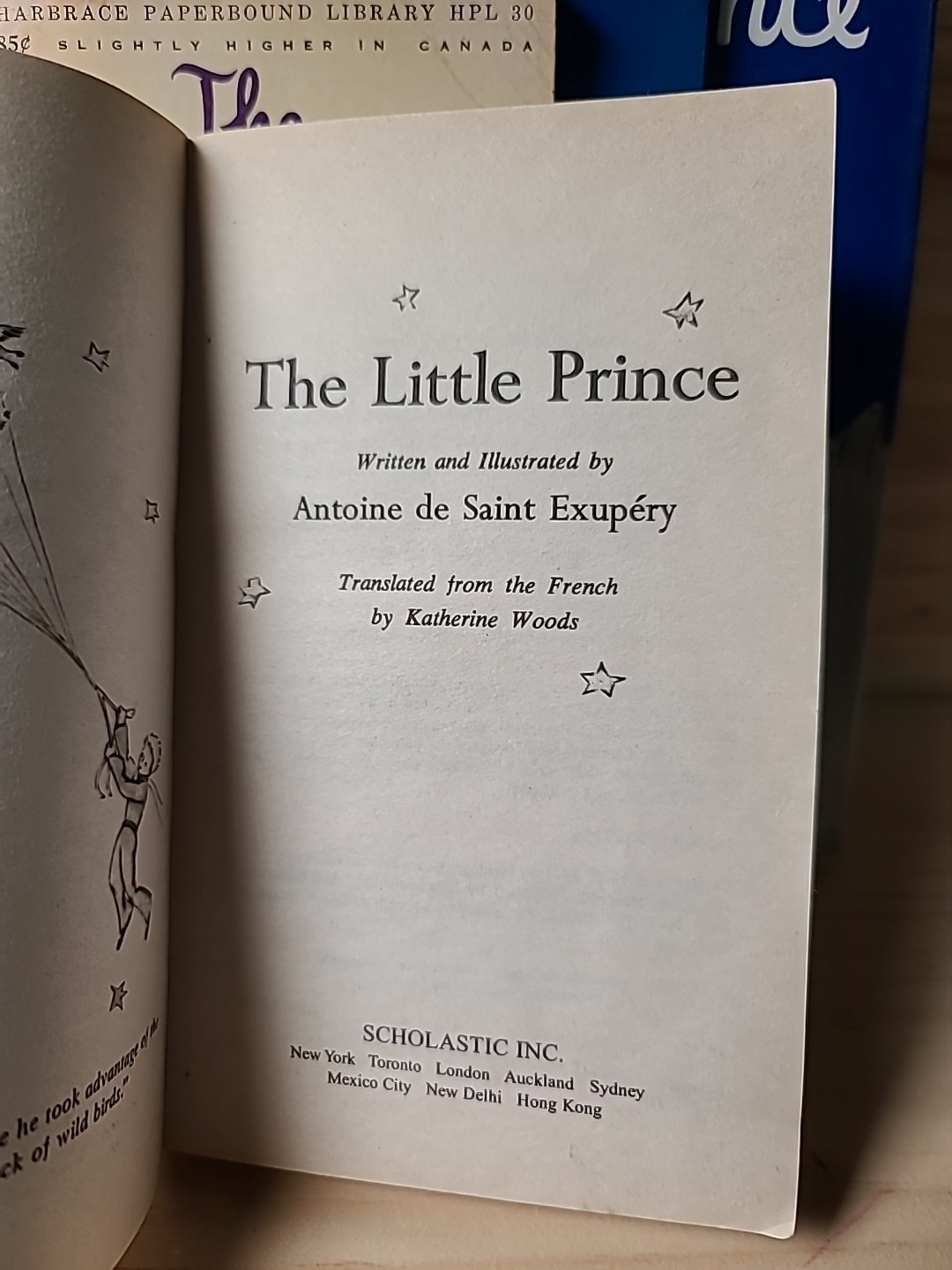 The Little Prince Lot 4 Antoine de Saint Exupery HC & PB Various Editions