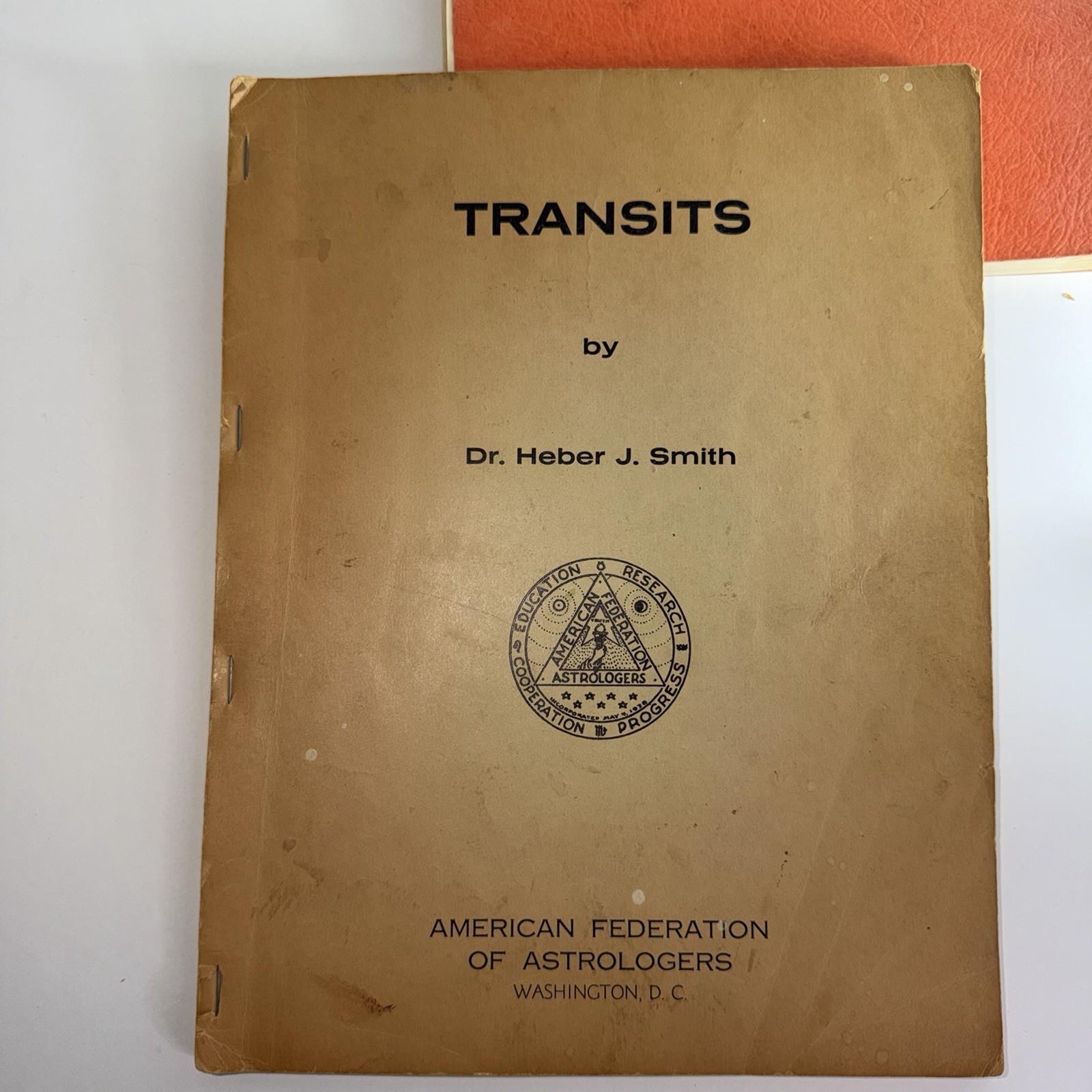 360 degrees of the Zodiac American Federation Of Astrologers Lot Of 3 Transits